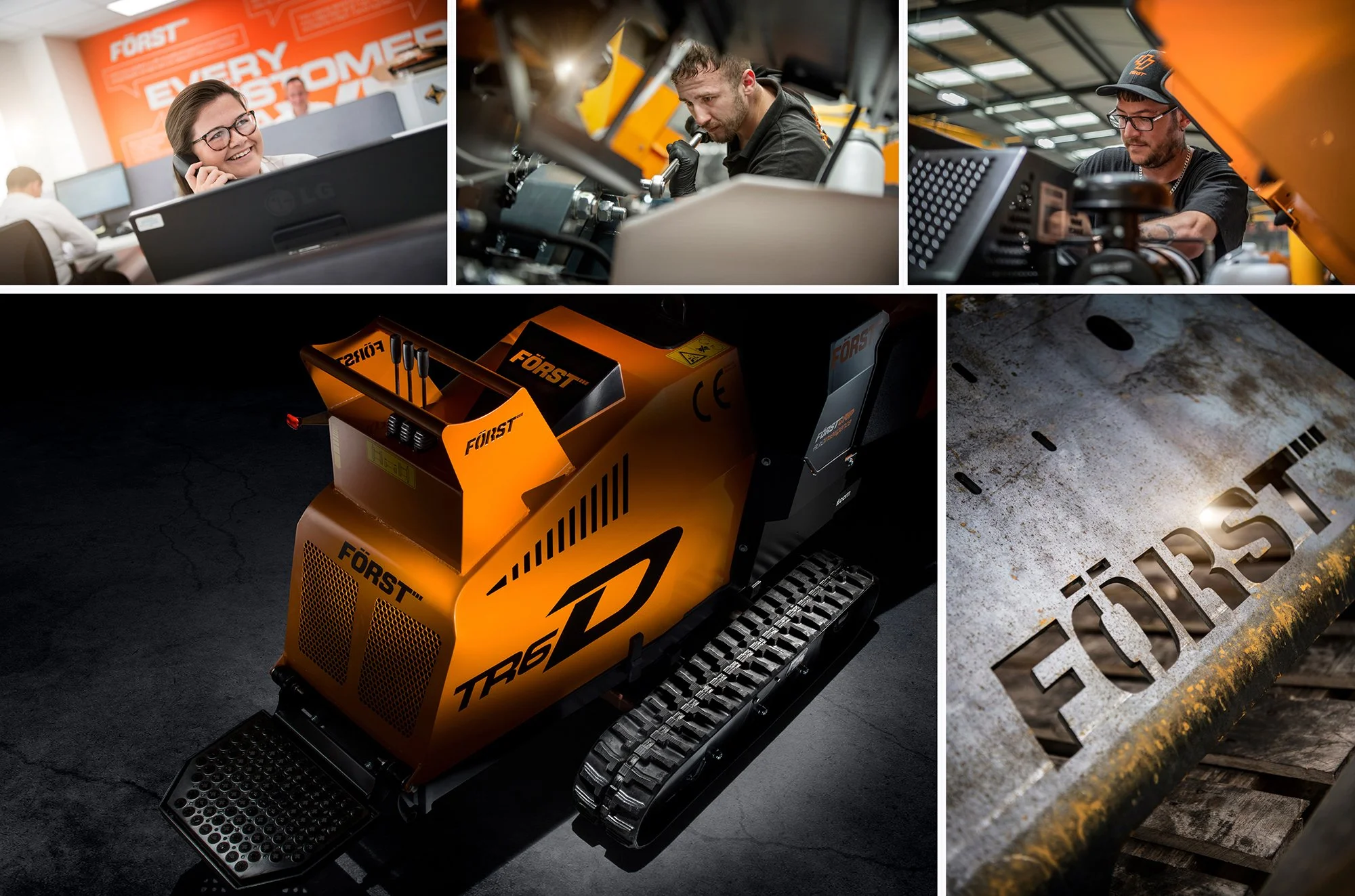 Forst Wood chippers main head office and factory.