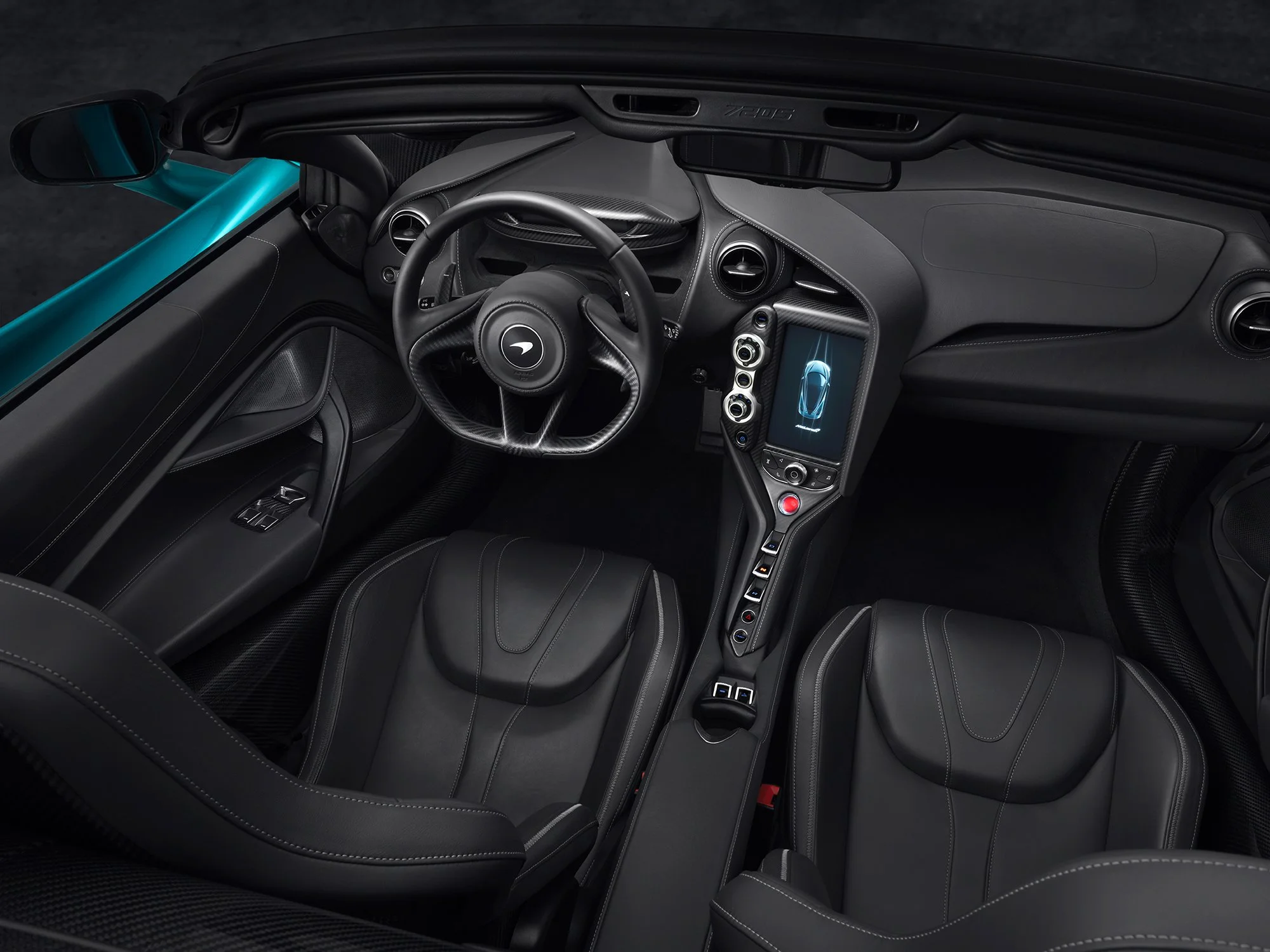 McLaren car interior photography