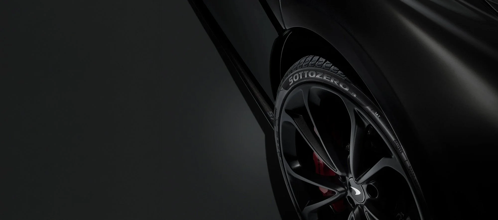 McLaren Alloy Wheel and Winter Tyre.