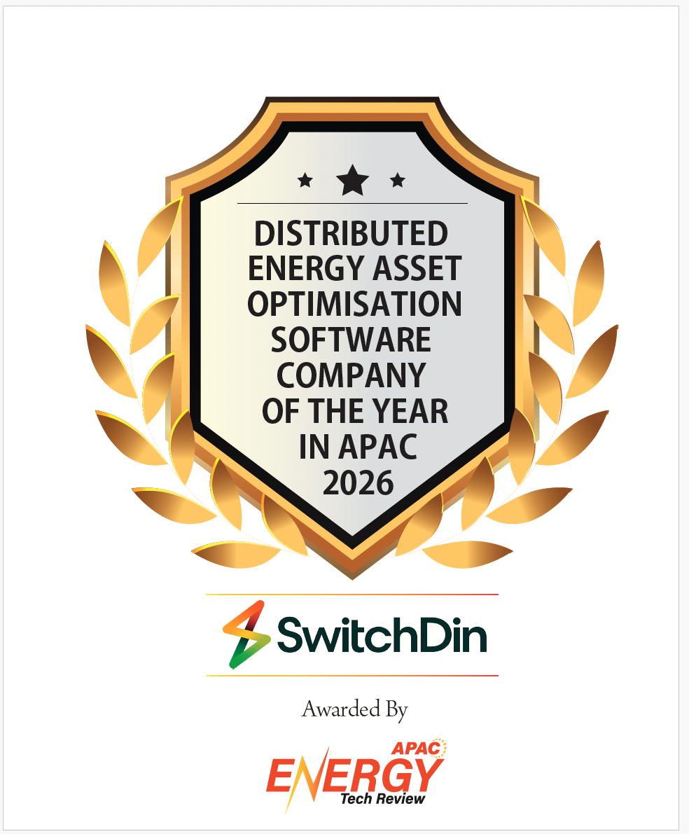 SwitchDin recognised for leadership in distributed energy optimisation