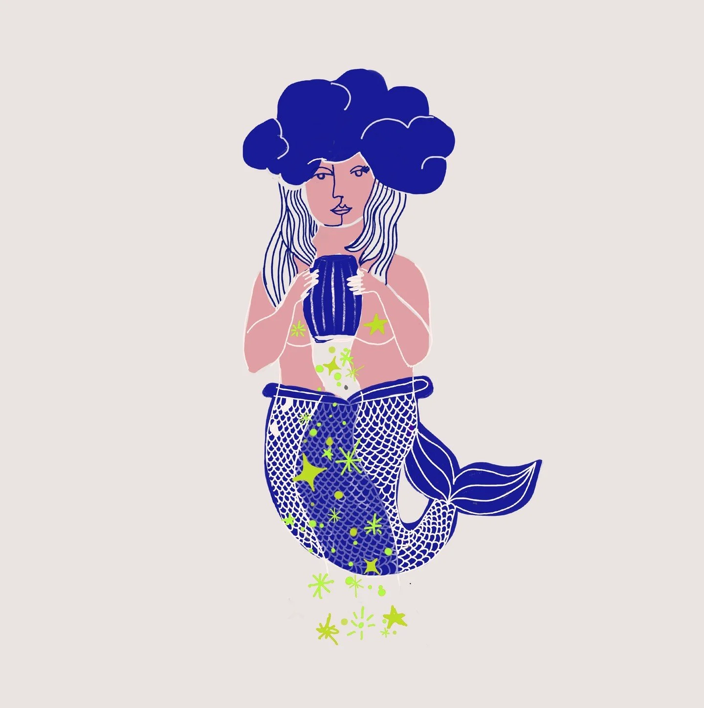 Aquarius-Mermaid ✨ leert ihren Krug nun auch im Etsy Shop direkt in euren Drucker hinein. 🌚 Und strahlt an eurer Wand.

#etsyartshop #printable #printableart #zodiac #Sternzeichen #csillagjegy #v&iacute;z&ouml;ntő #aquarius #artforyourhome #poster #