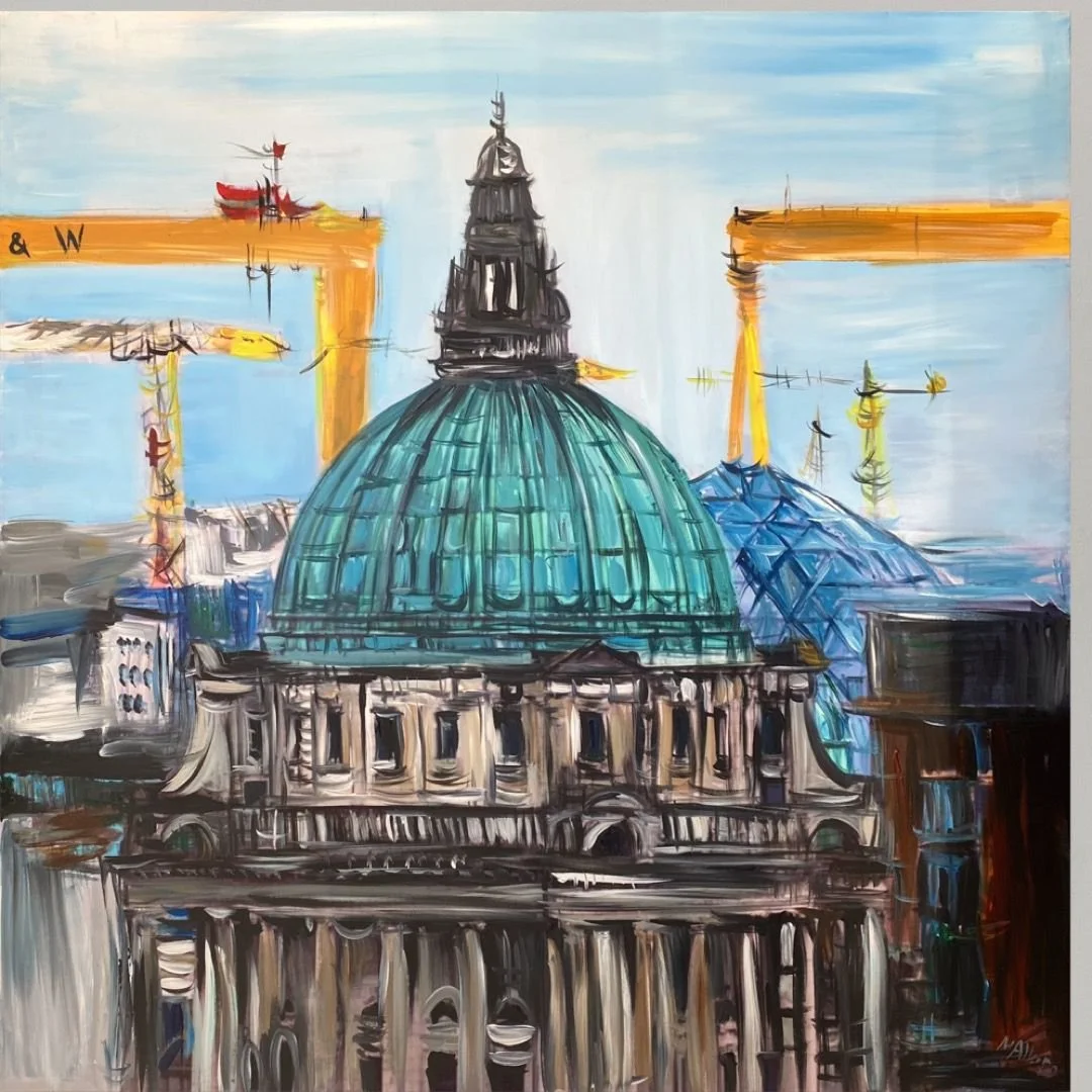 Original Belfast Blues Marie Claire Fine Art original-belfast-blues-marie-claire-fine-art