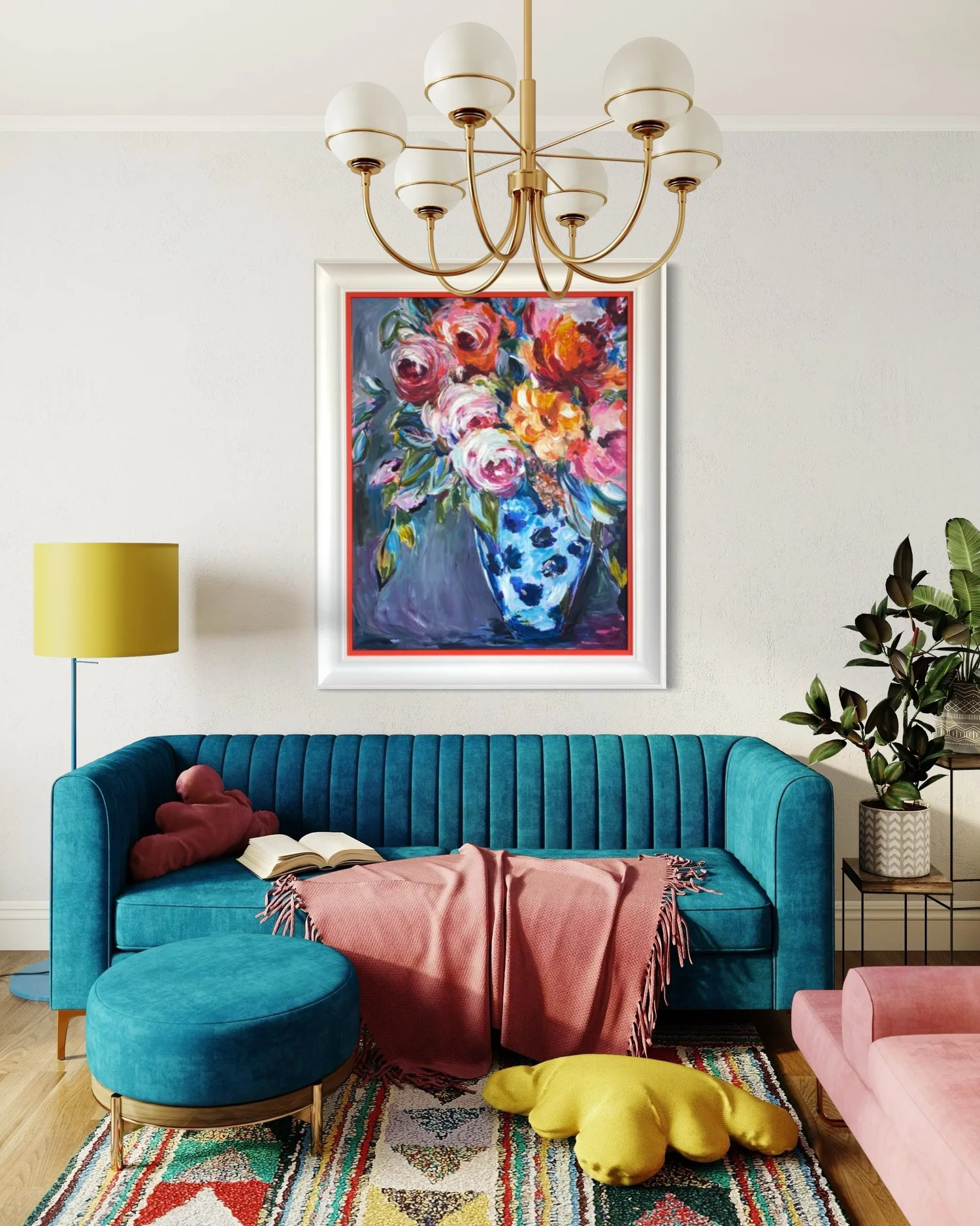Original - 'La Vie en Rose' — Marie-Claire Fine Art
