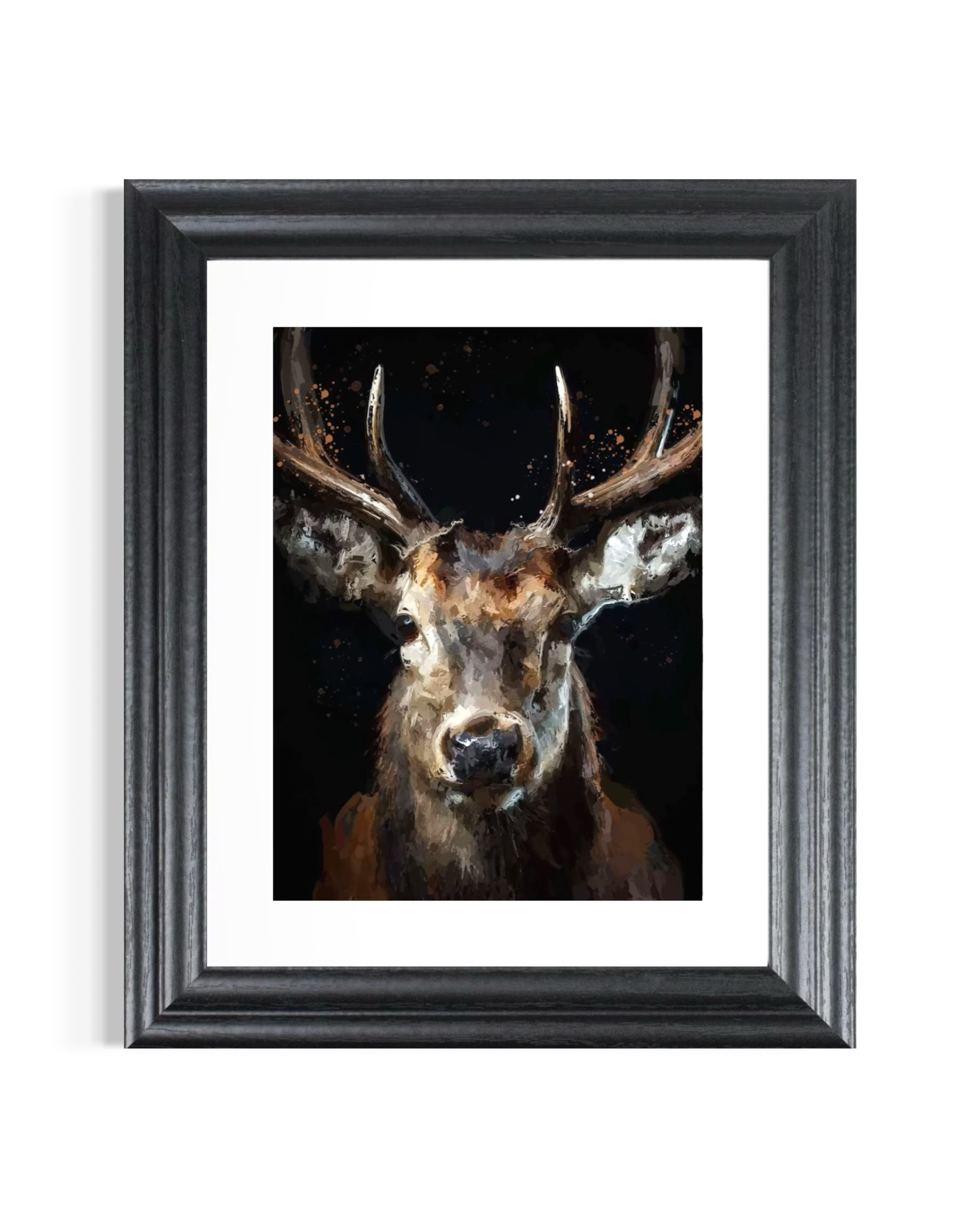 'The Young Buck' Framed Print