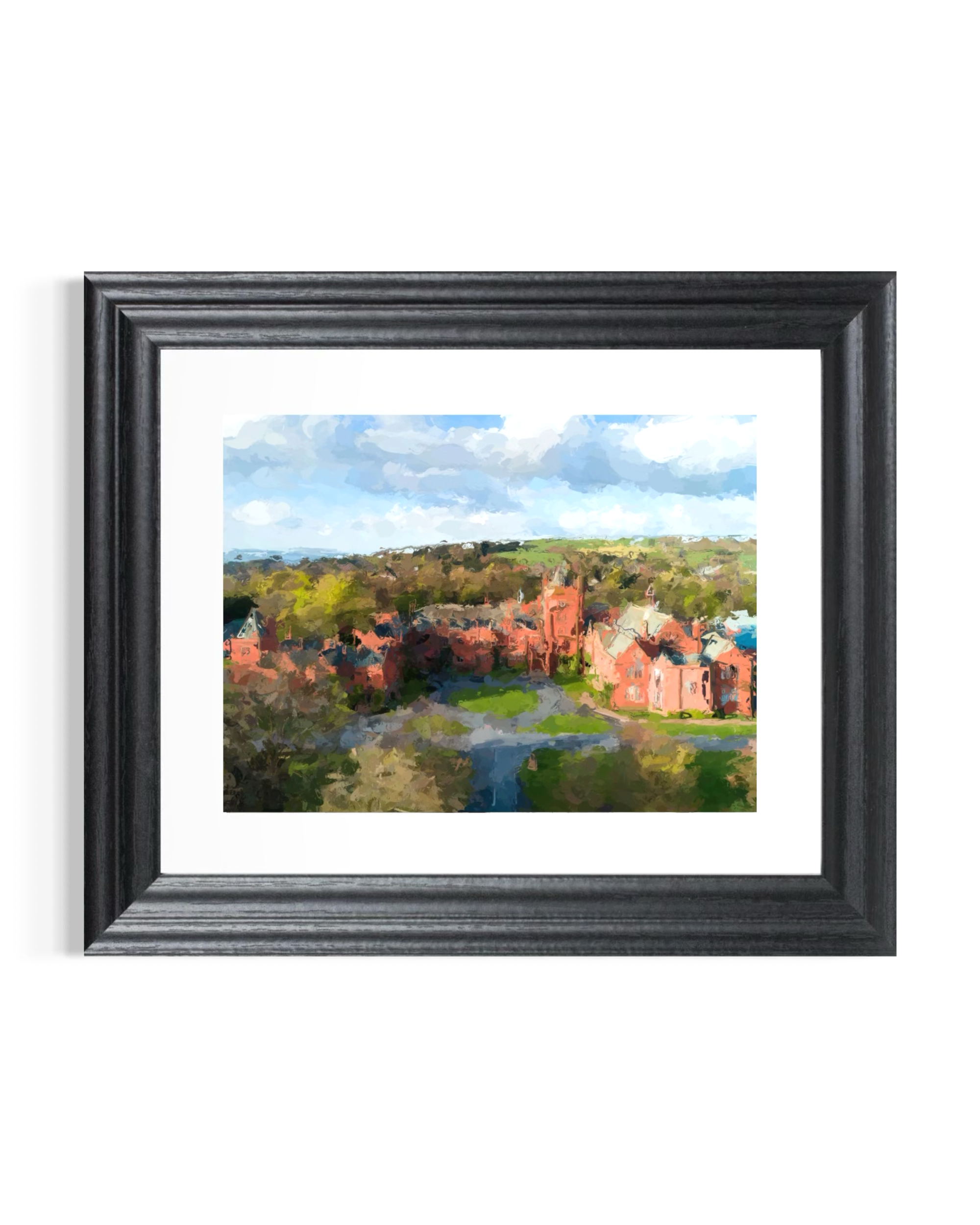 ‘Campbell College, Belfast’ Framed Print