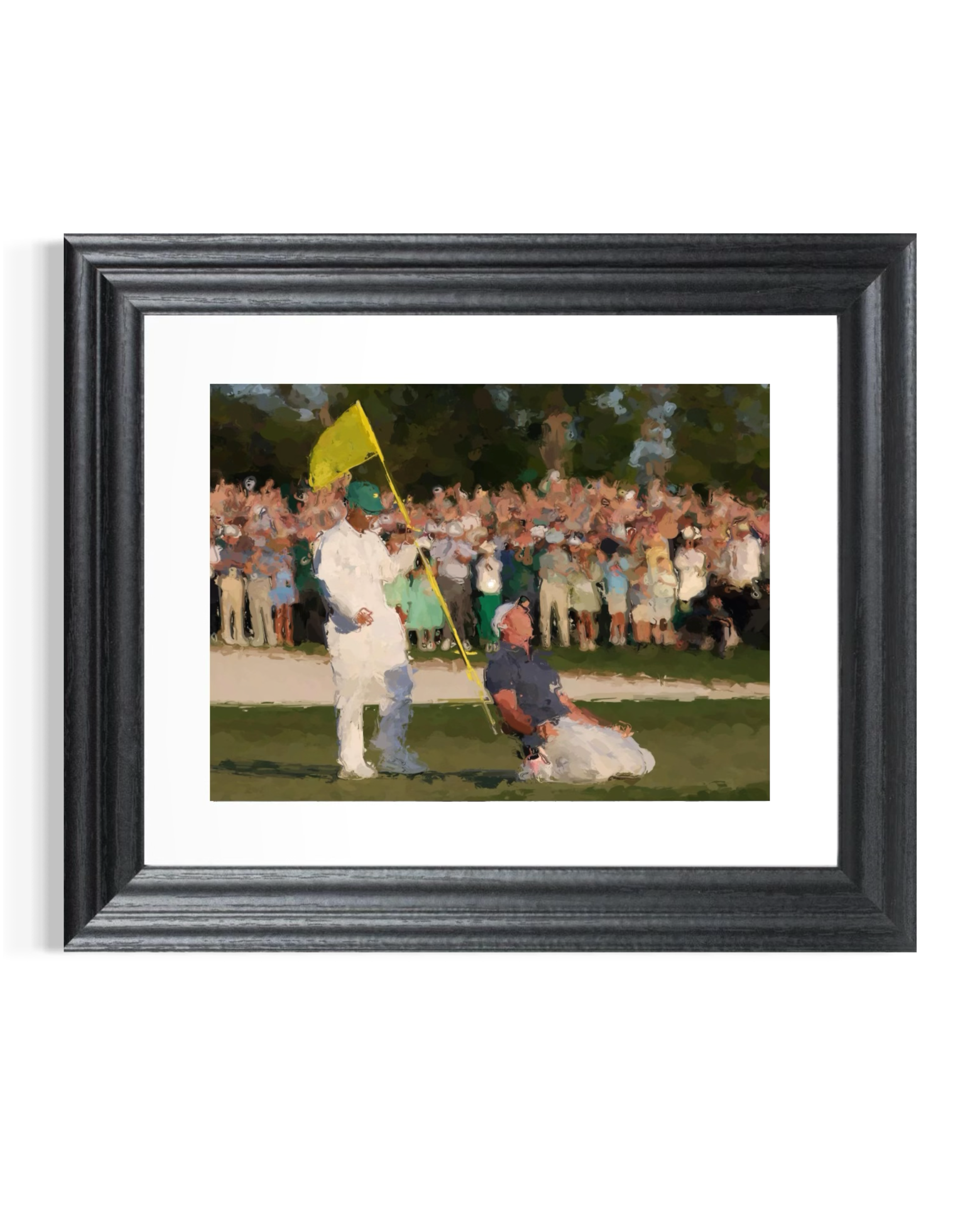 'Immortality' (Rory McIlroy at the Masters) Framed Print