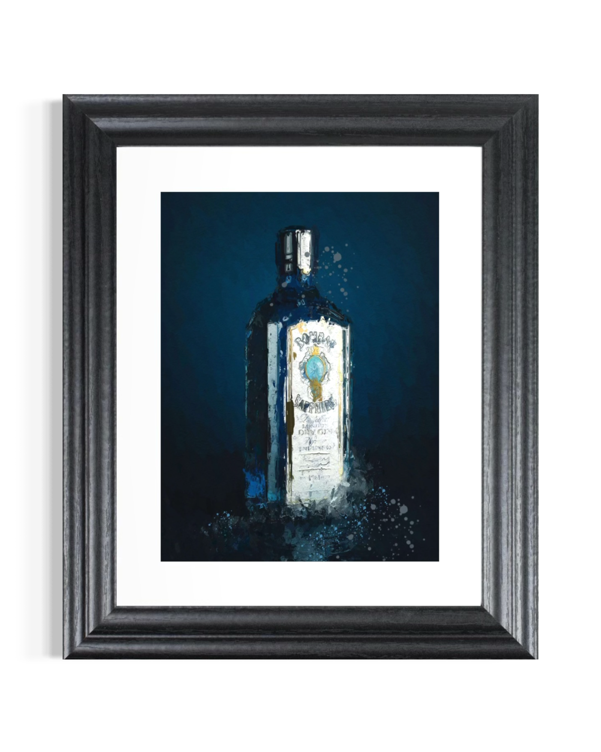 'Bombay Sapphire' Framed Print