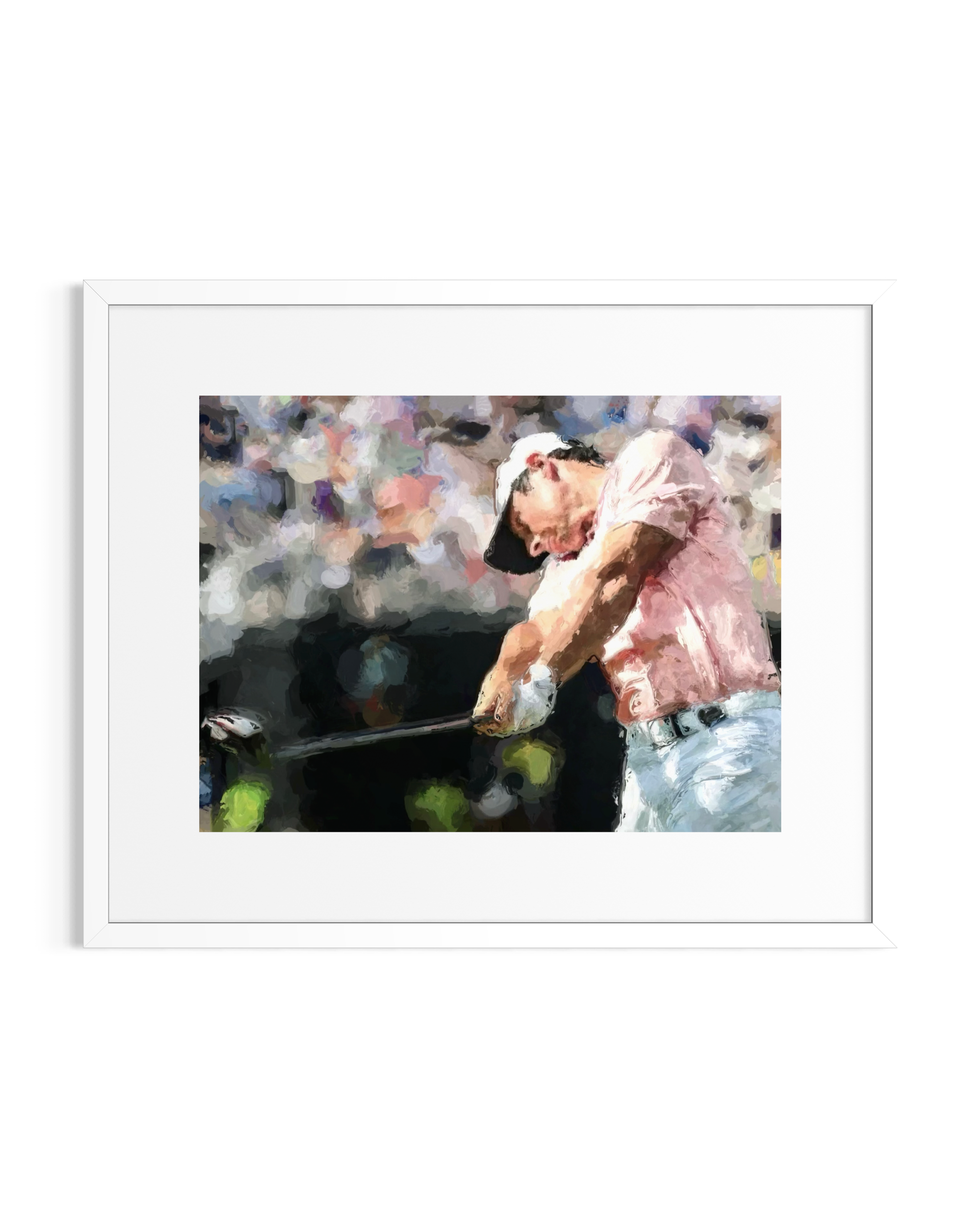 'Bannon' (Rory McIlroy)  Framed Print