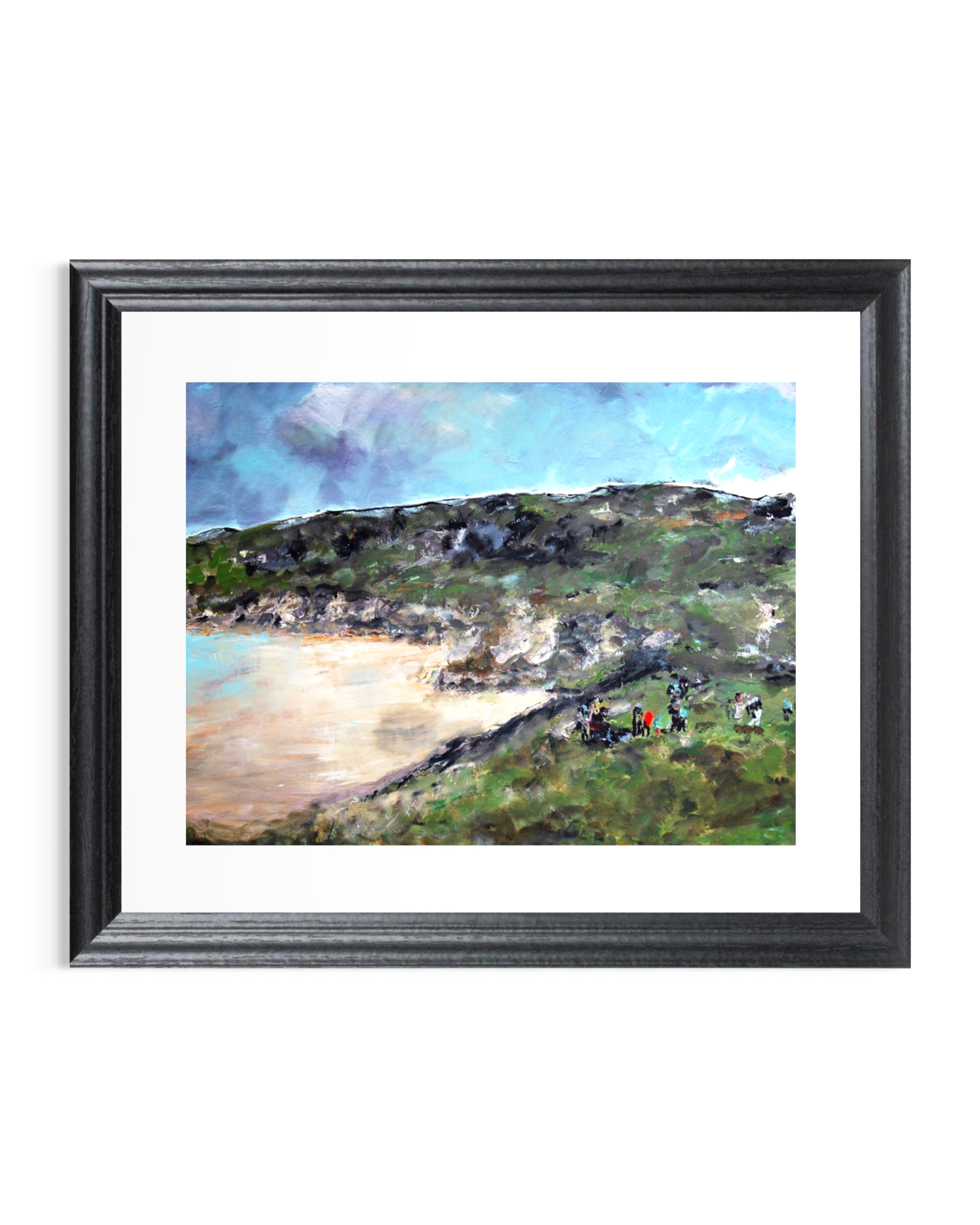 'The Portrush Open' (Whiterocks Beach) Framed Print