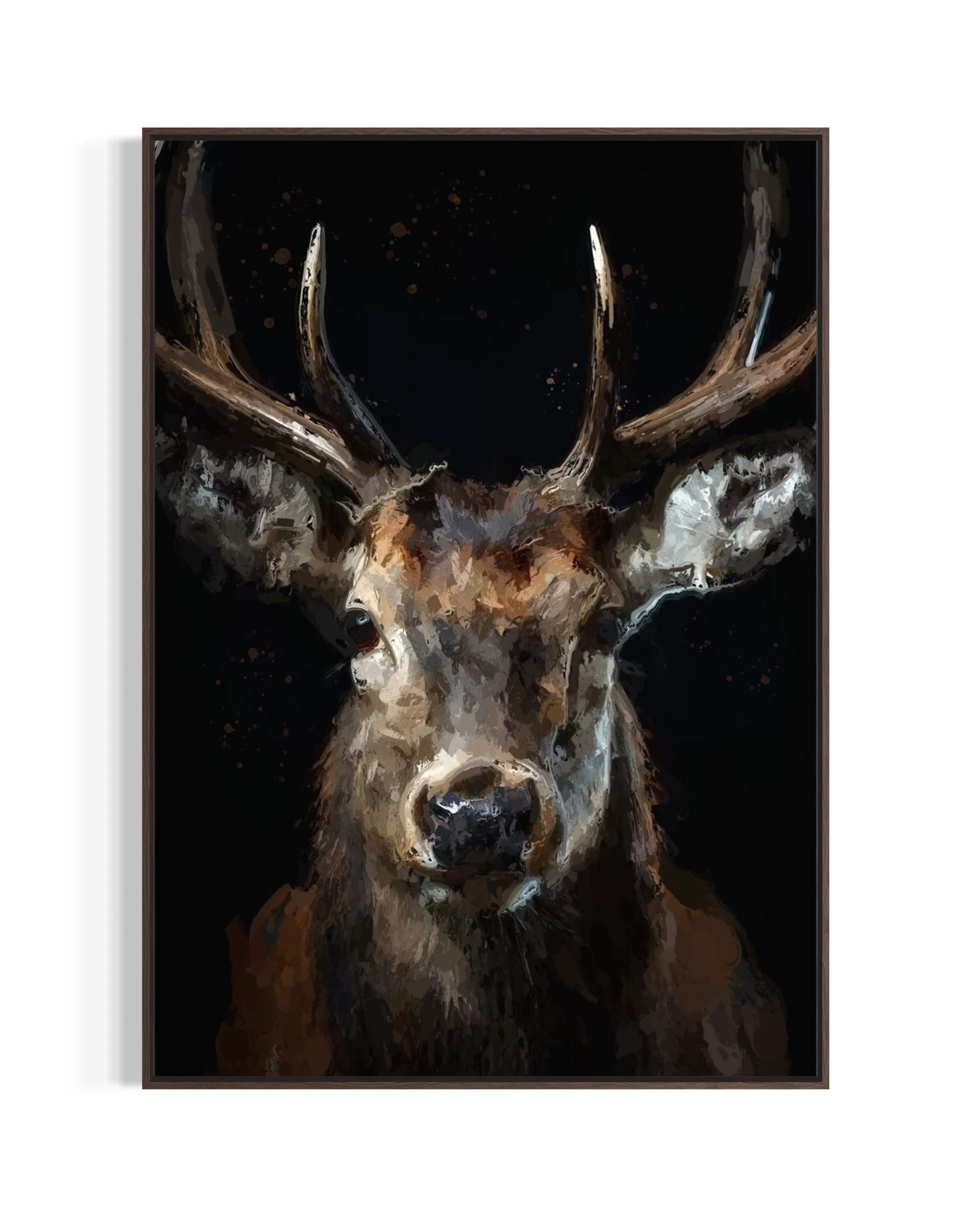 Special - 'The Young Buck' - Hand-Embellished Canvas Print