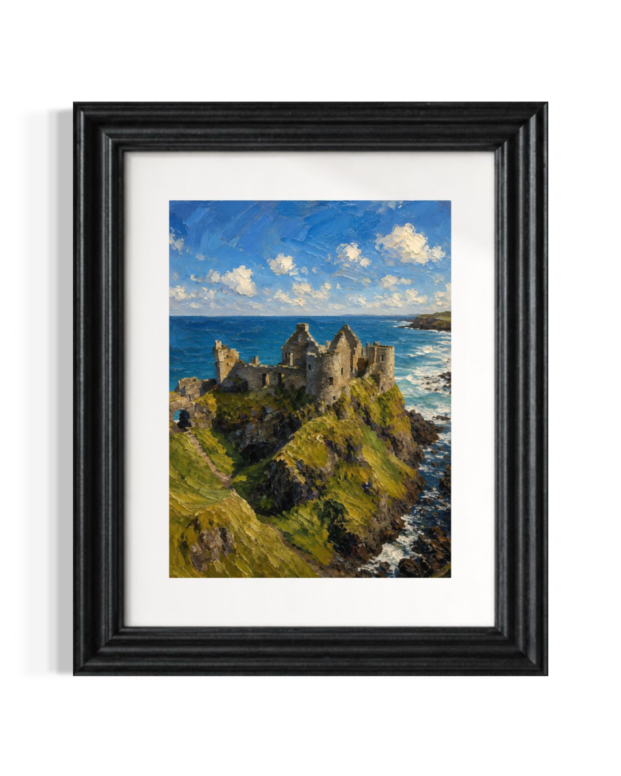 'Dunluce Castle' Framed Print