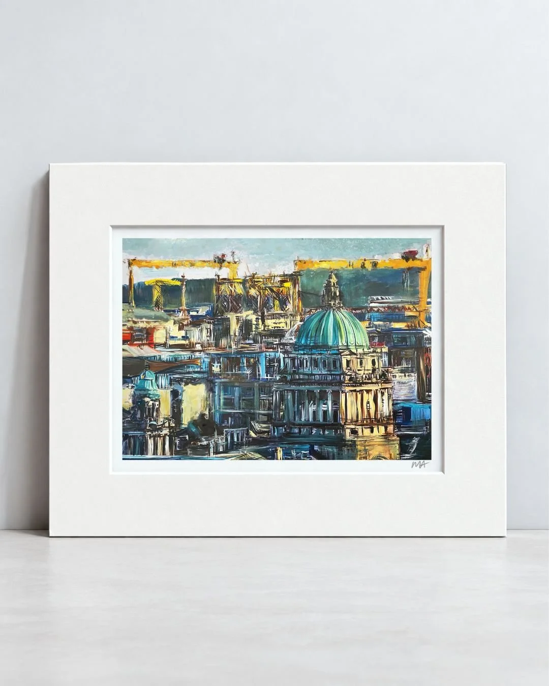 'Belfast in Spring' Print