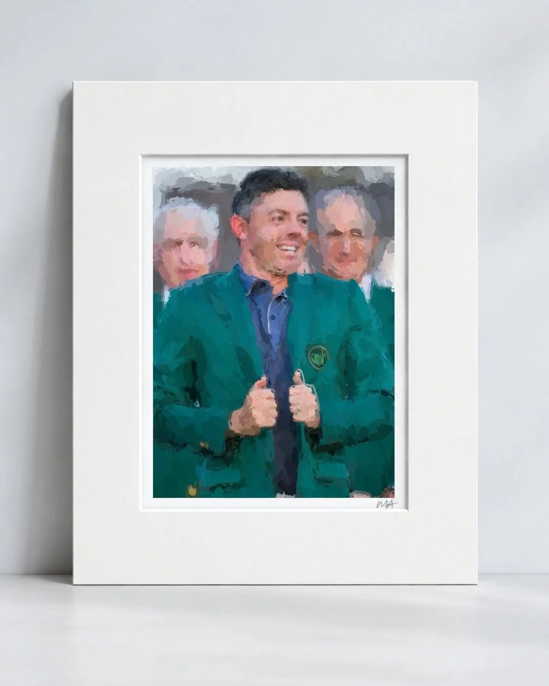 'The Master' Print - Rory McIlroy