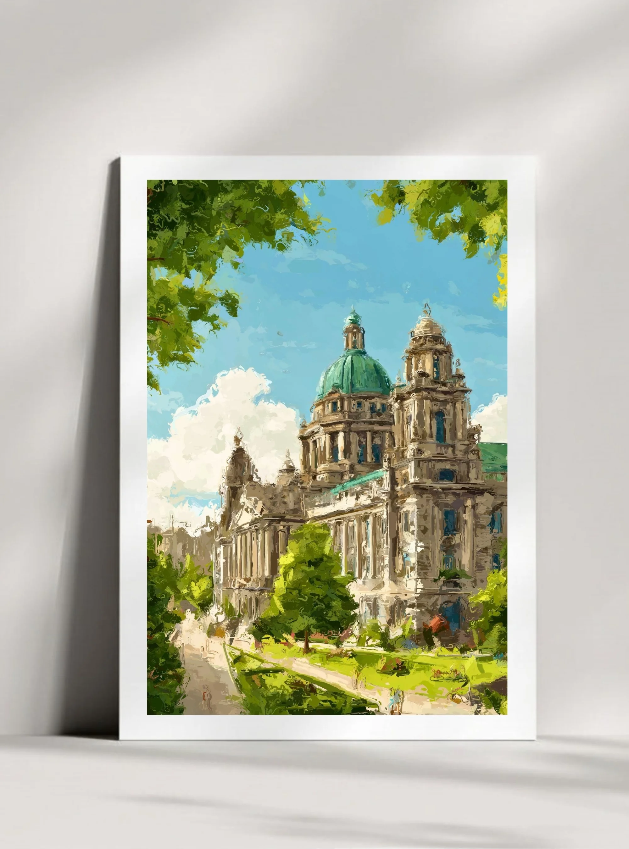 'Belfast City Hall' Print