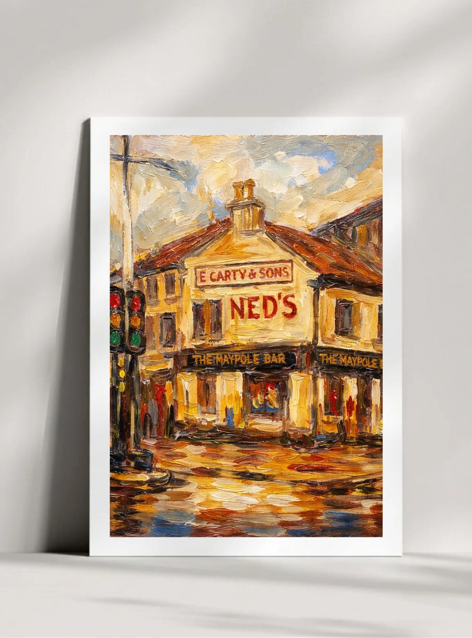 'Ned's Bar, Holywood' Print