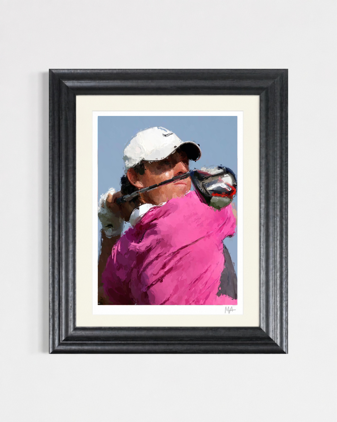 'Rory' (Rory McIlroy) Framed Print