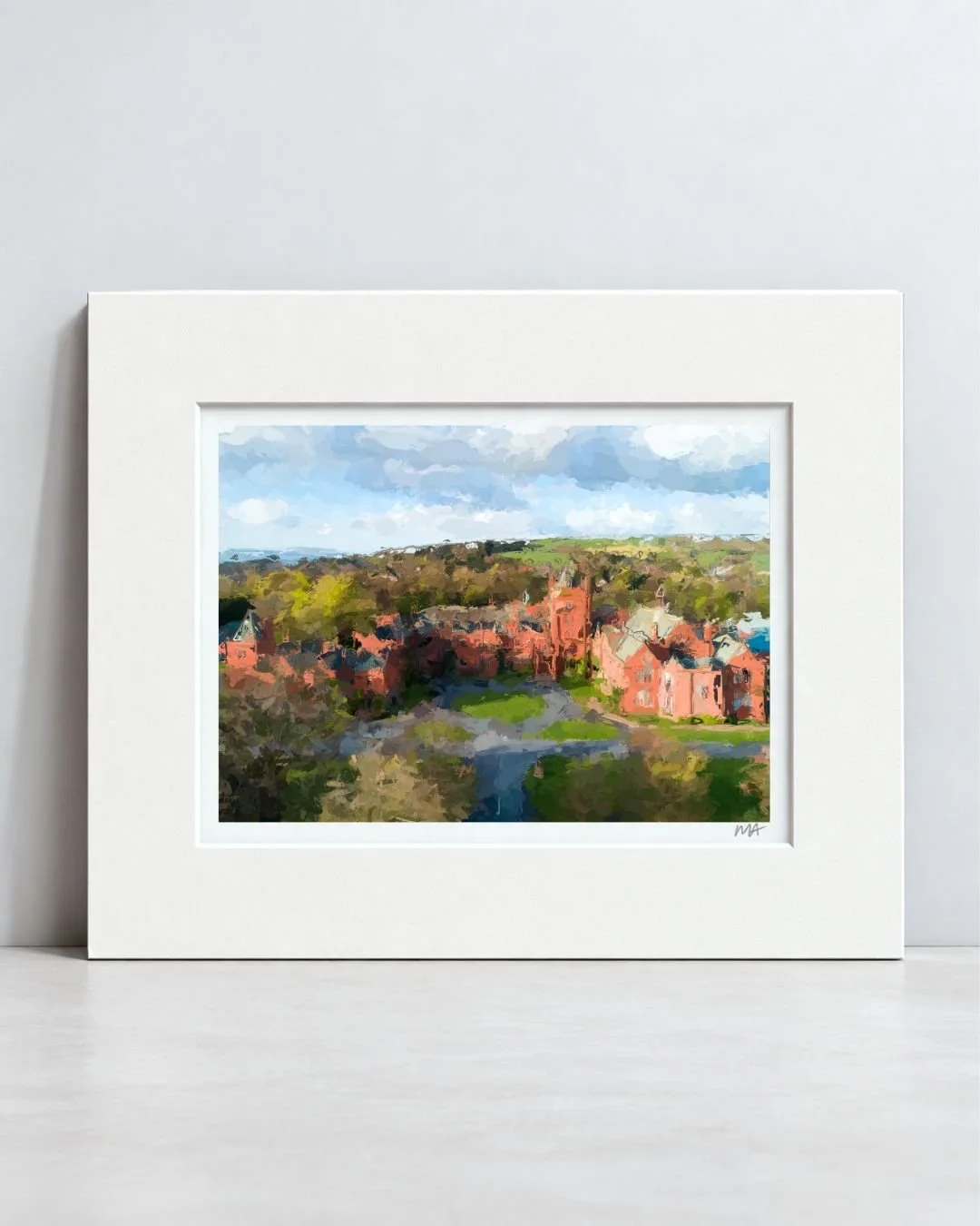 'Campbell College, Belfast' Print