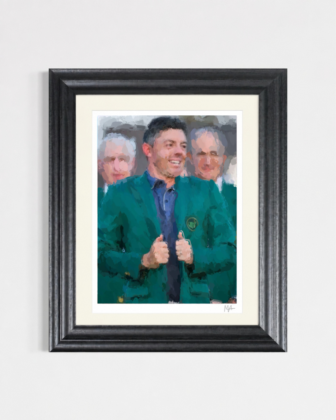 'The Master' (Rory McIlroy) Framed Print