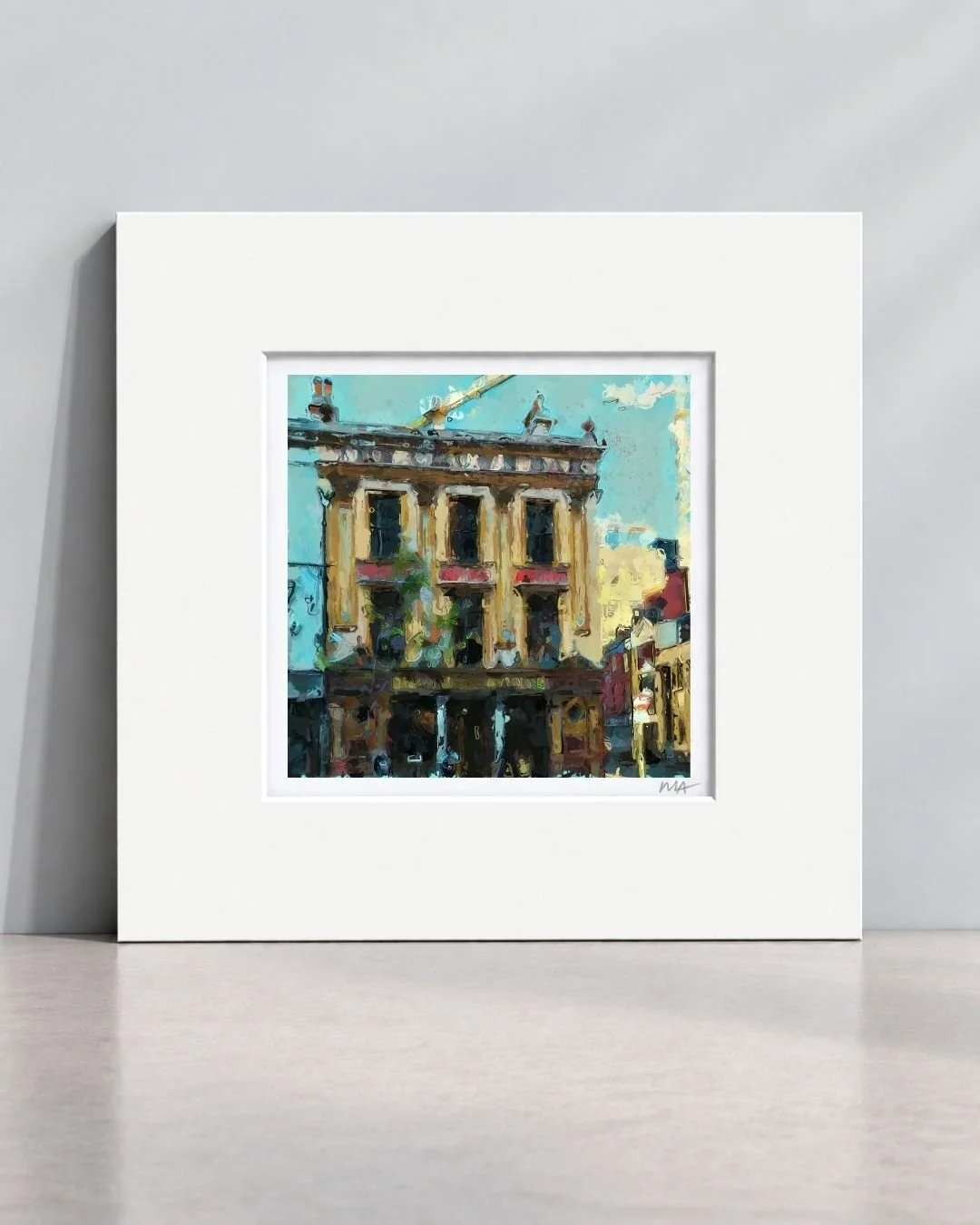 'The Crown Bar' Print