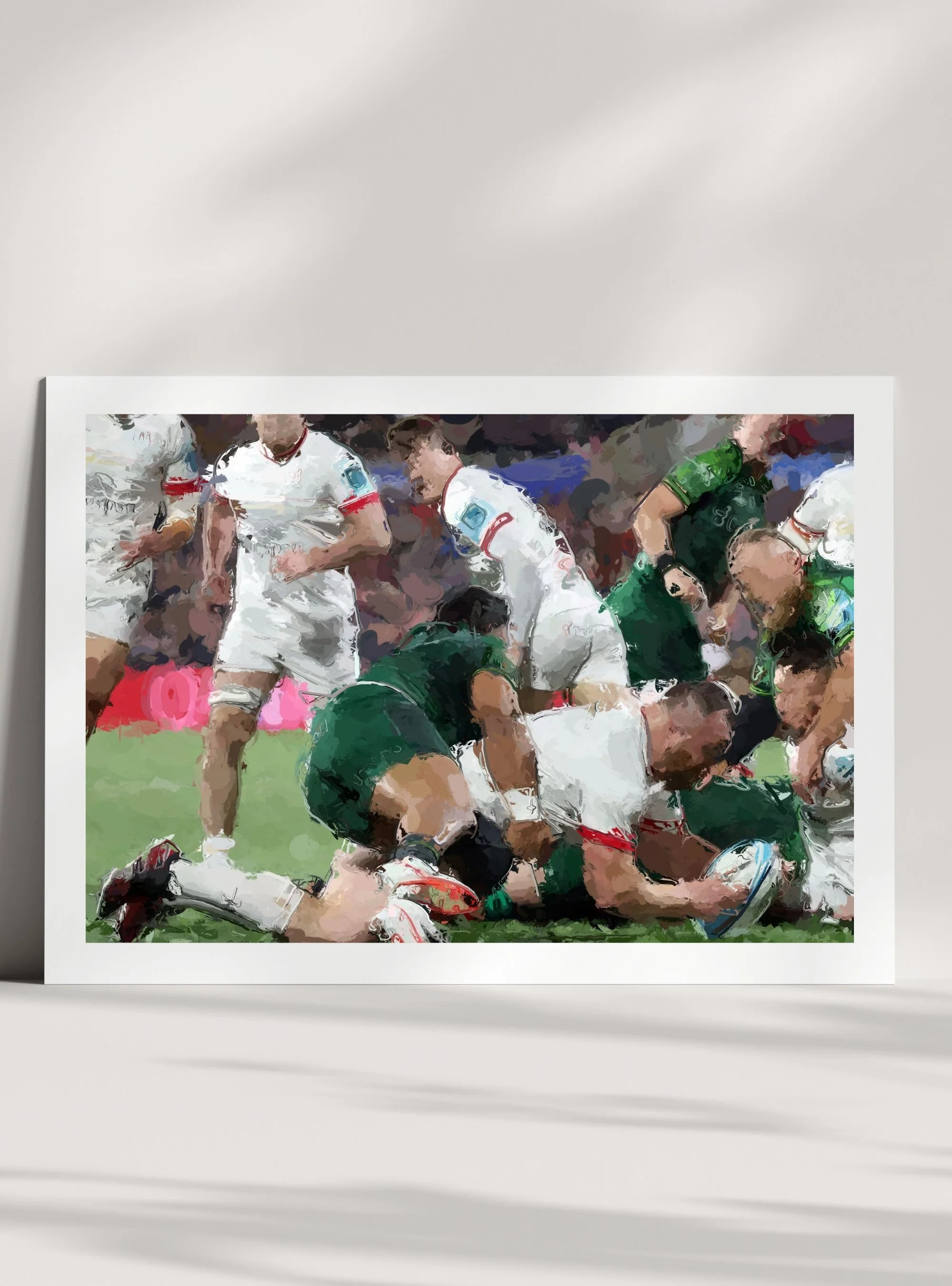 'Momentum' Print - The Ulster Rugby Squad