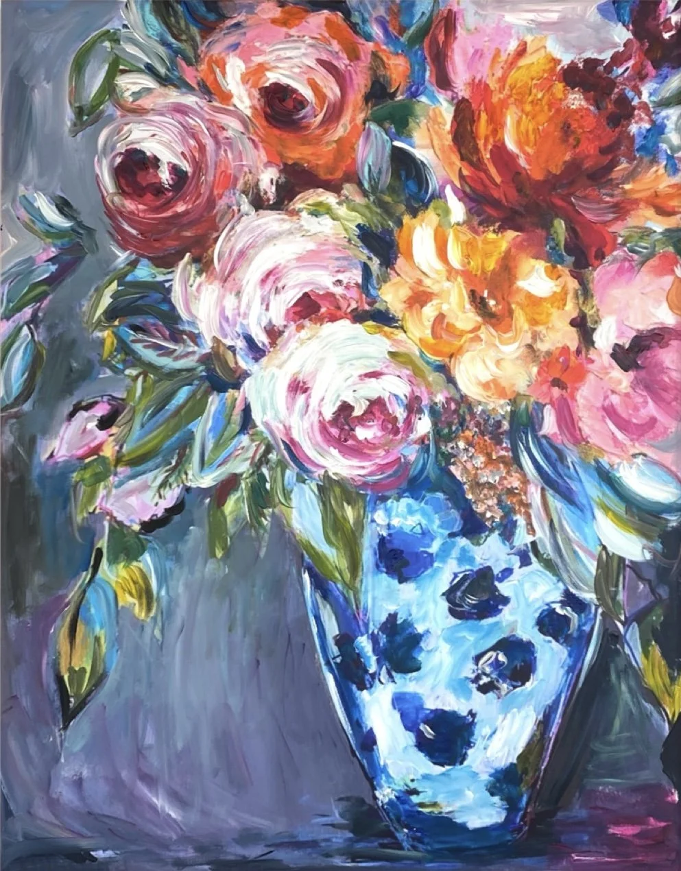 Original - 'La Vie en Rose' — Marie-Claire Fine Art
