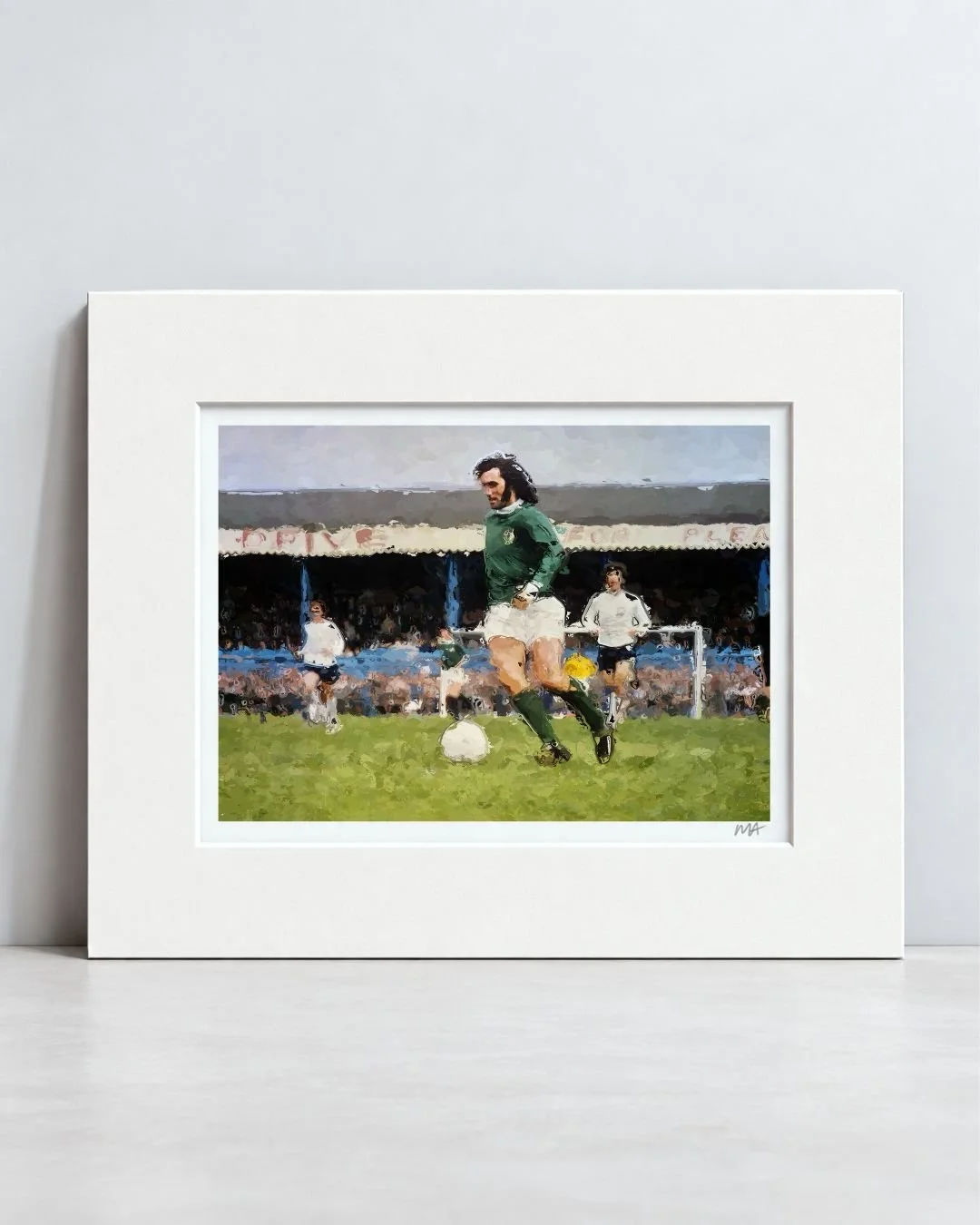 'George Best' Print
