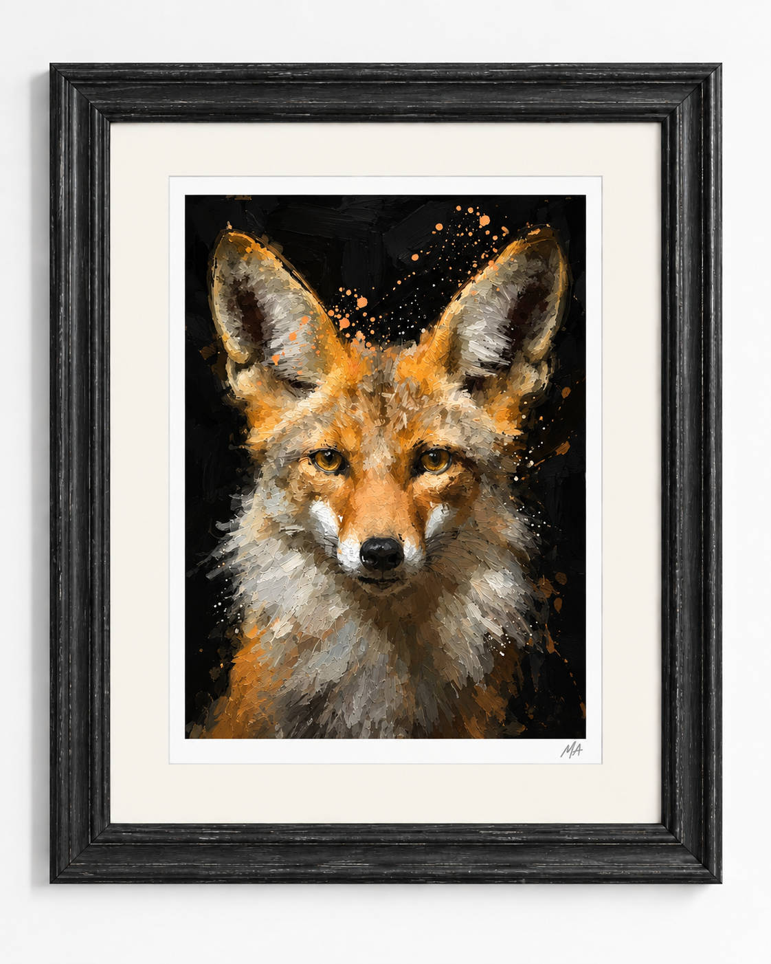 'The Fox' Framed Print