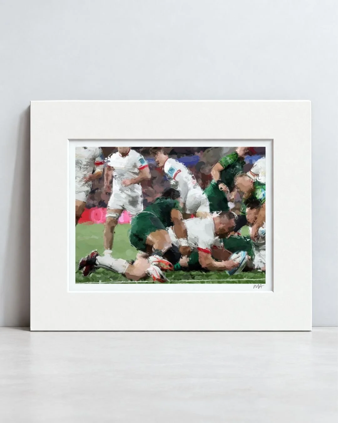 'Momentum' Print - The Ulster Rugby Squad