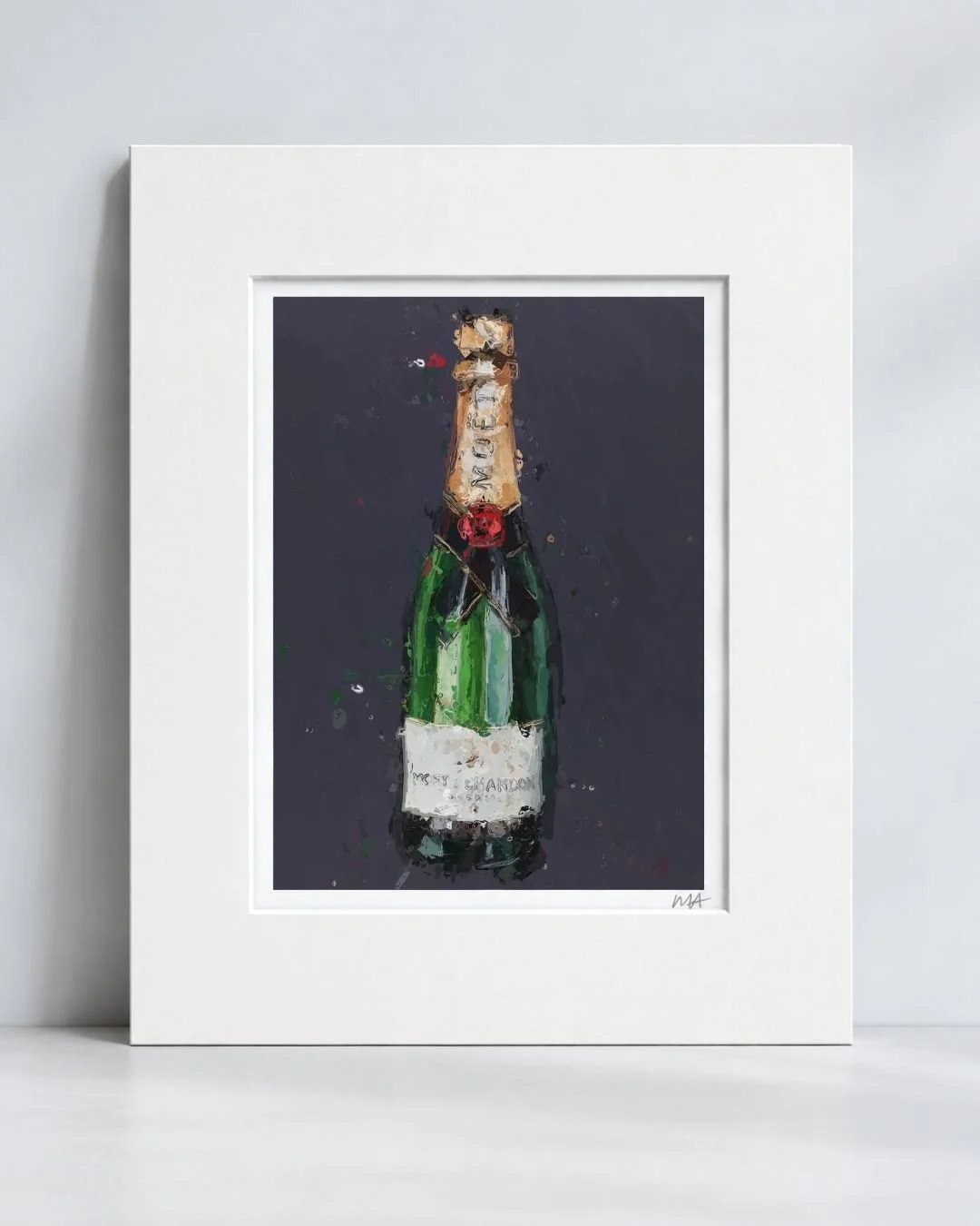 'Moët' Print