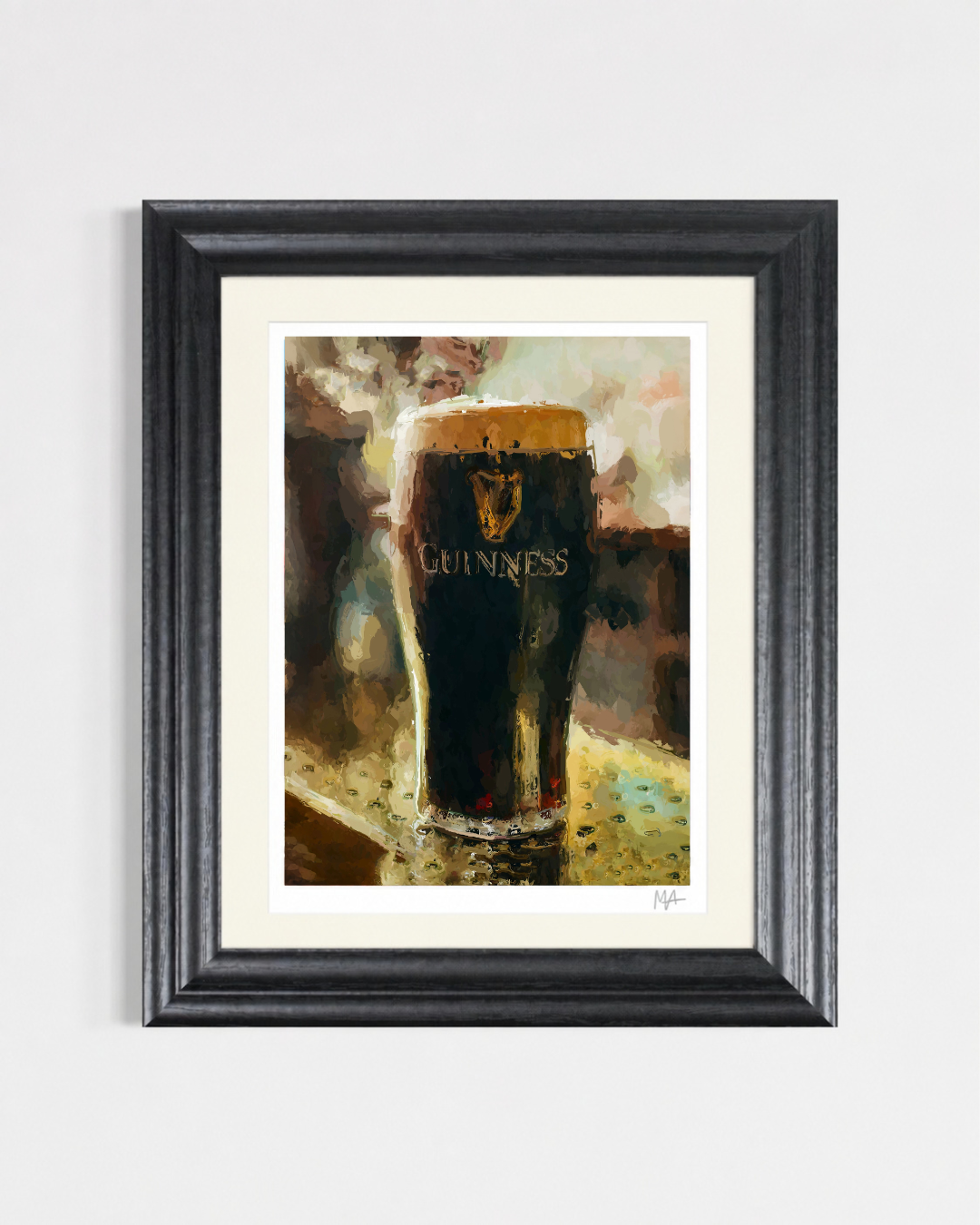 'A Guinness a Day' Framed Print