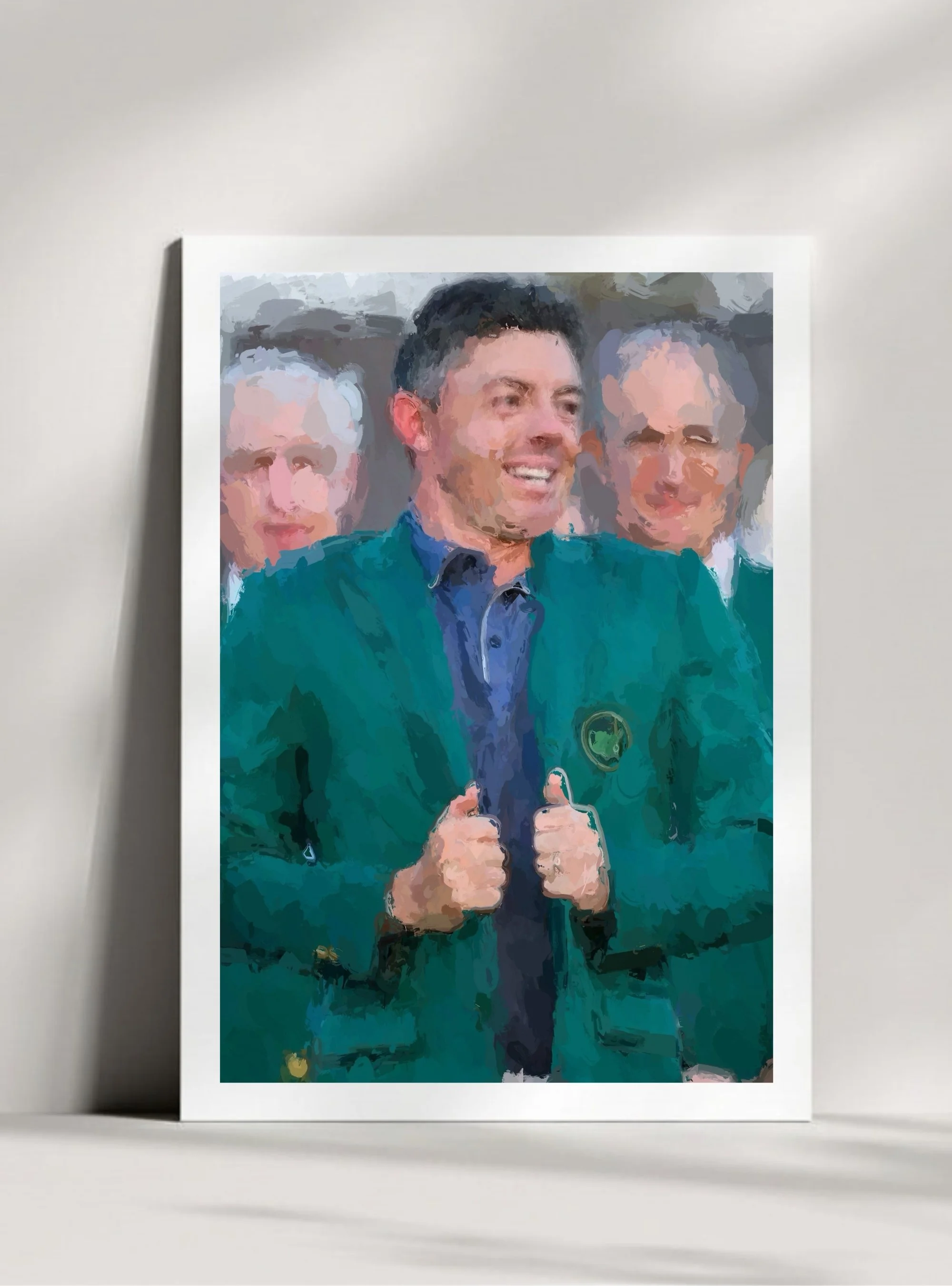 'The Master' Print - Rory McIlroy