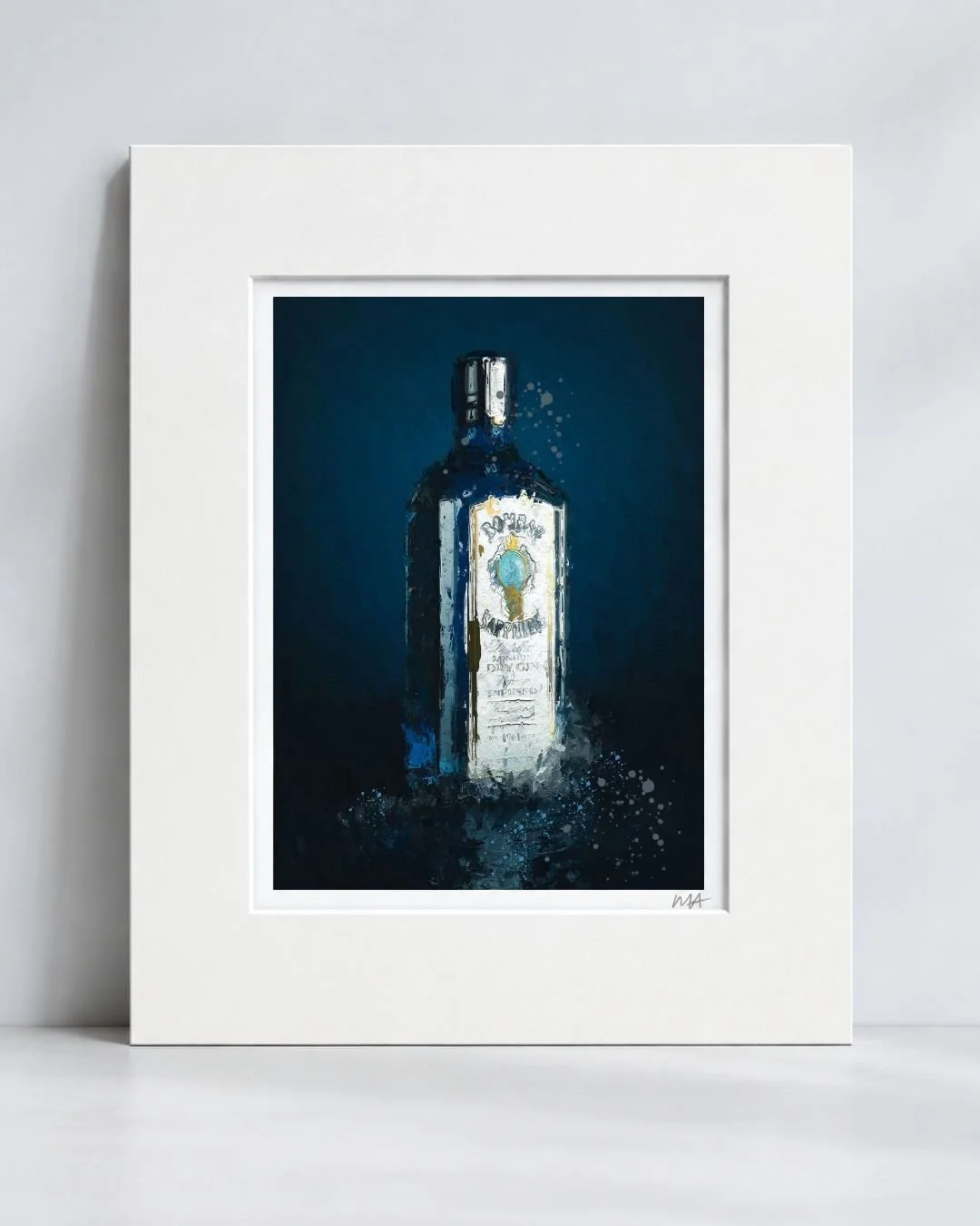 'Bombay Sapphire' Print