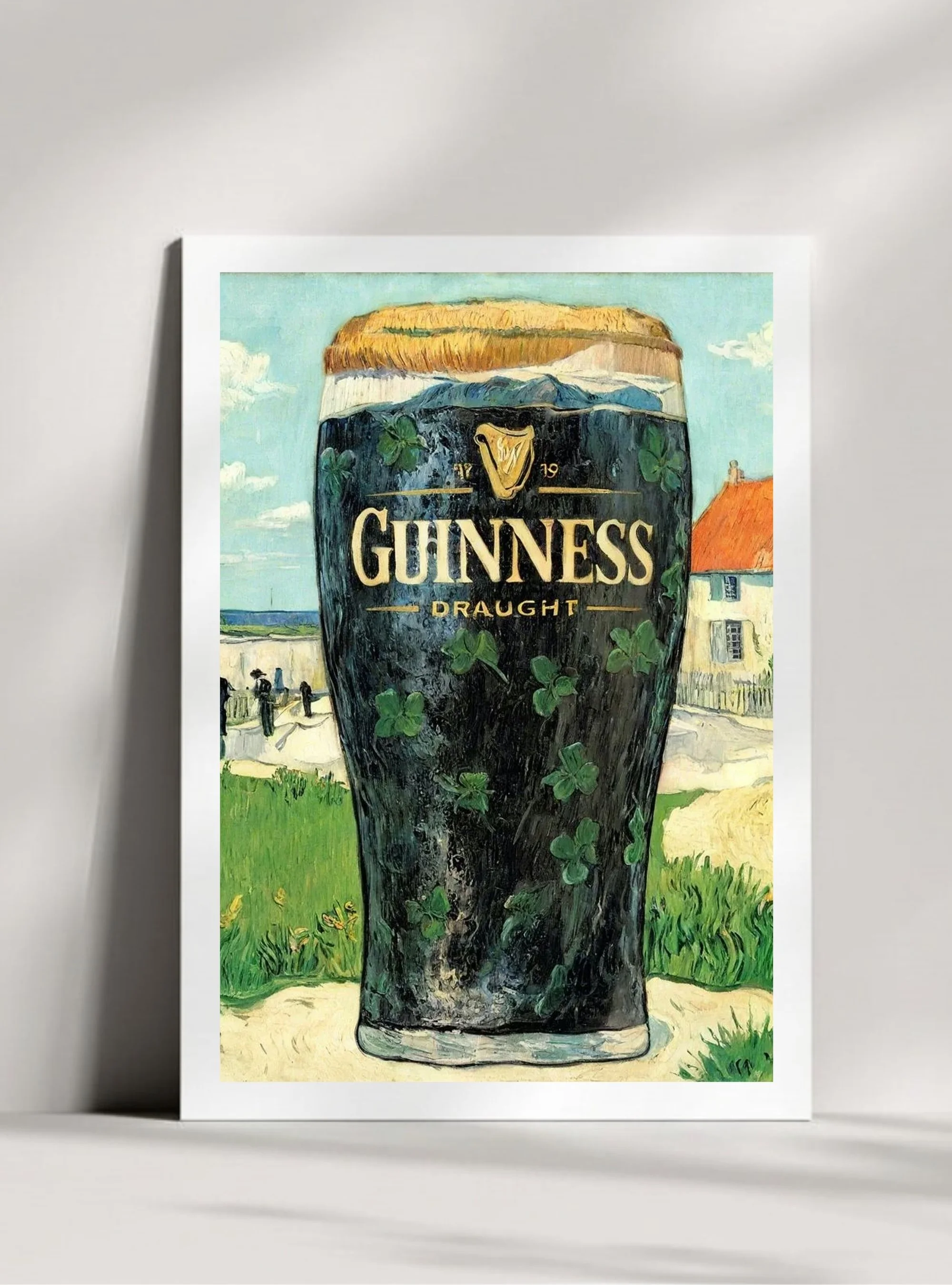 'Shamrock Guinness' Print