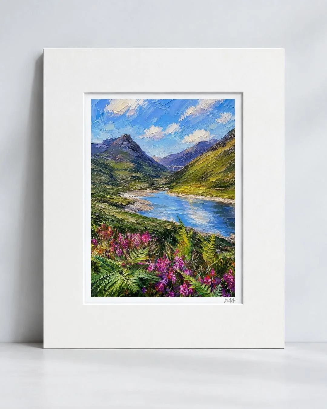 'The Mournes' (Bearnagh from Slieve Binnan) Print