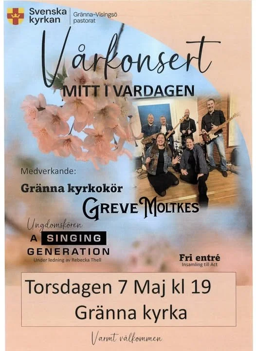 ASG Grenna sjunger på vårkonsert