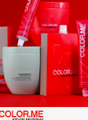 COLOR.ME BY KEVIN.MURPHY delivers multi-tonal results and consistent colour function. Formulated without ammonia, this colour range gently moisturises, rejuvenates, and imparts incredible shine thanks to shades rich in honey, pomegranate, shea butter