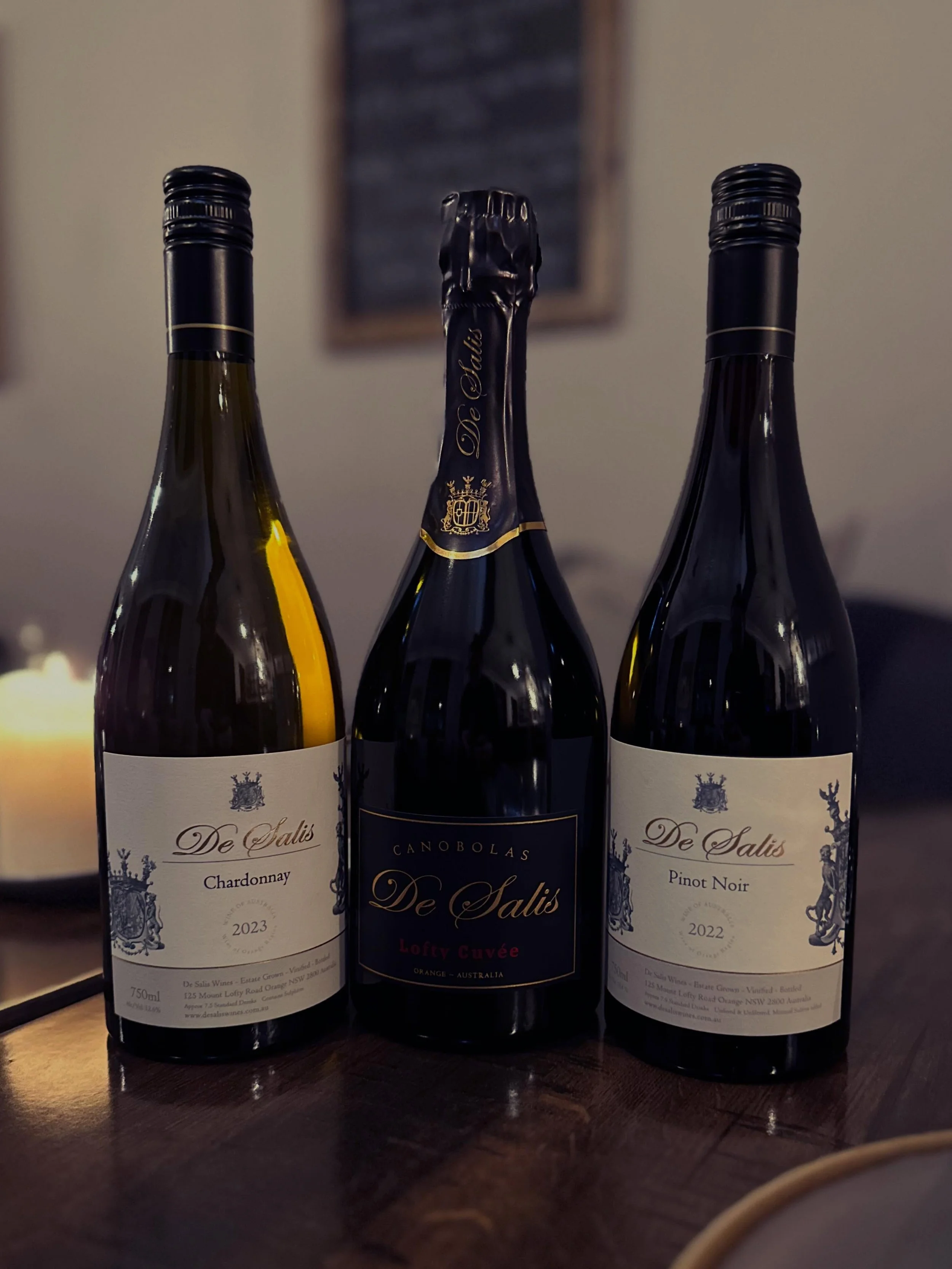 We are very excited to welcome @desaliswines to Bootleg. Estate Pinot Noir by the glass, Chardonnay and the Lofty Cuv&eacute;e on the list now

See you soon x