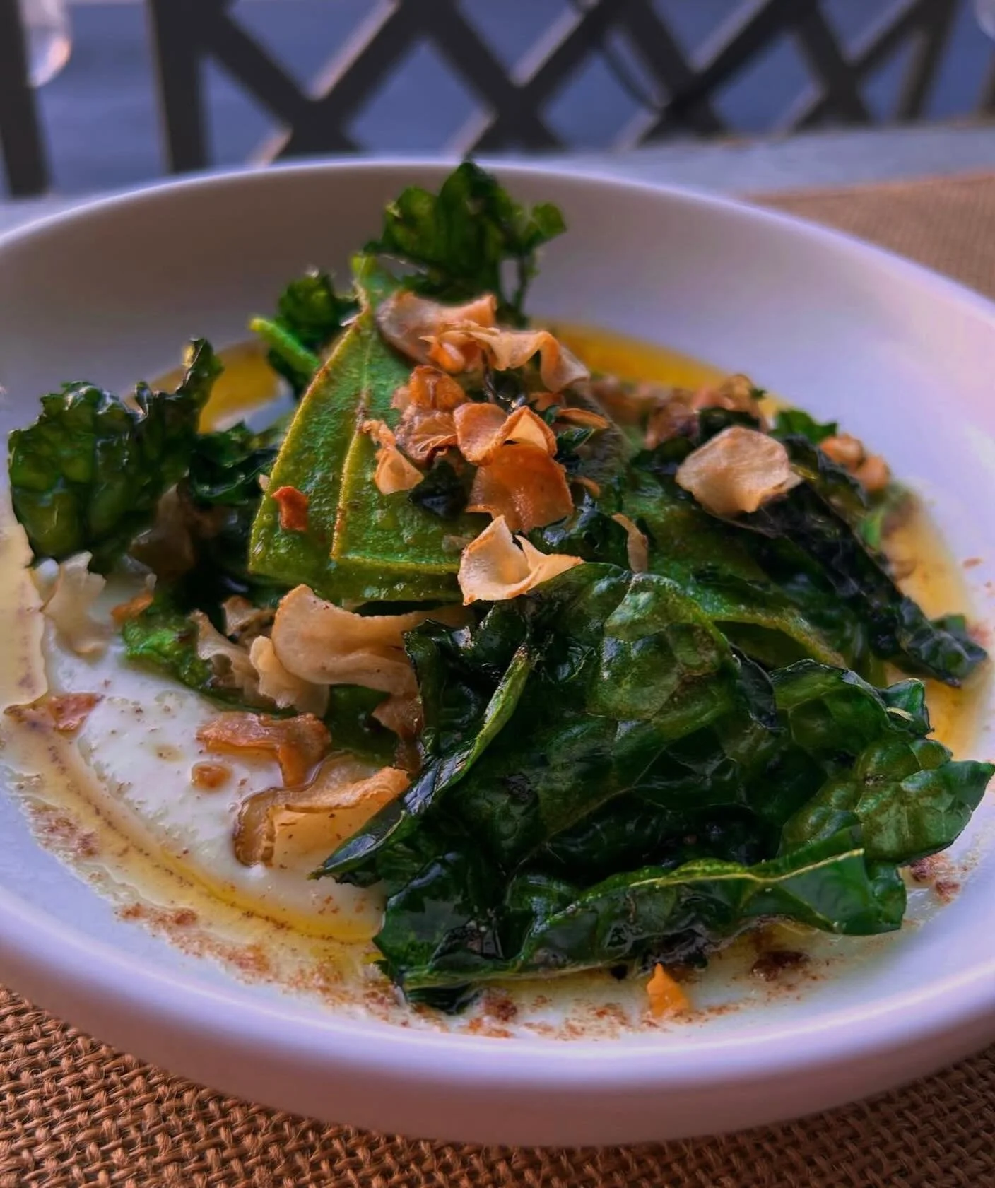 Last weeks of the Jerusalem artichoke pansotti. Available this week on the &agrave; la carte menu or as part of our $45 mid week special 

See you soon x