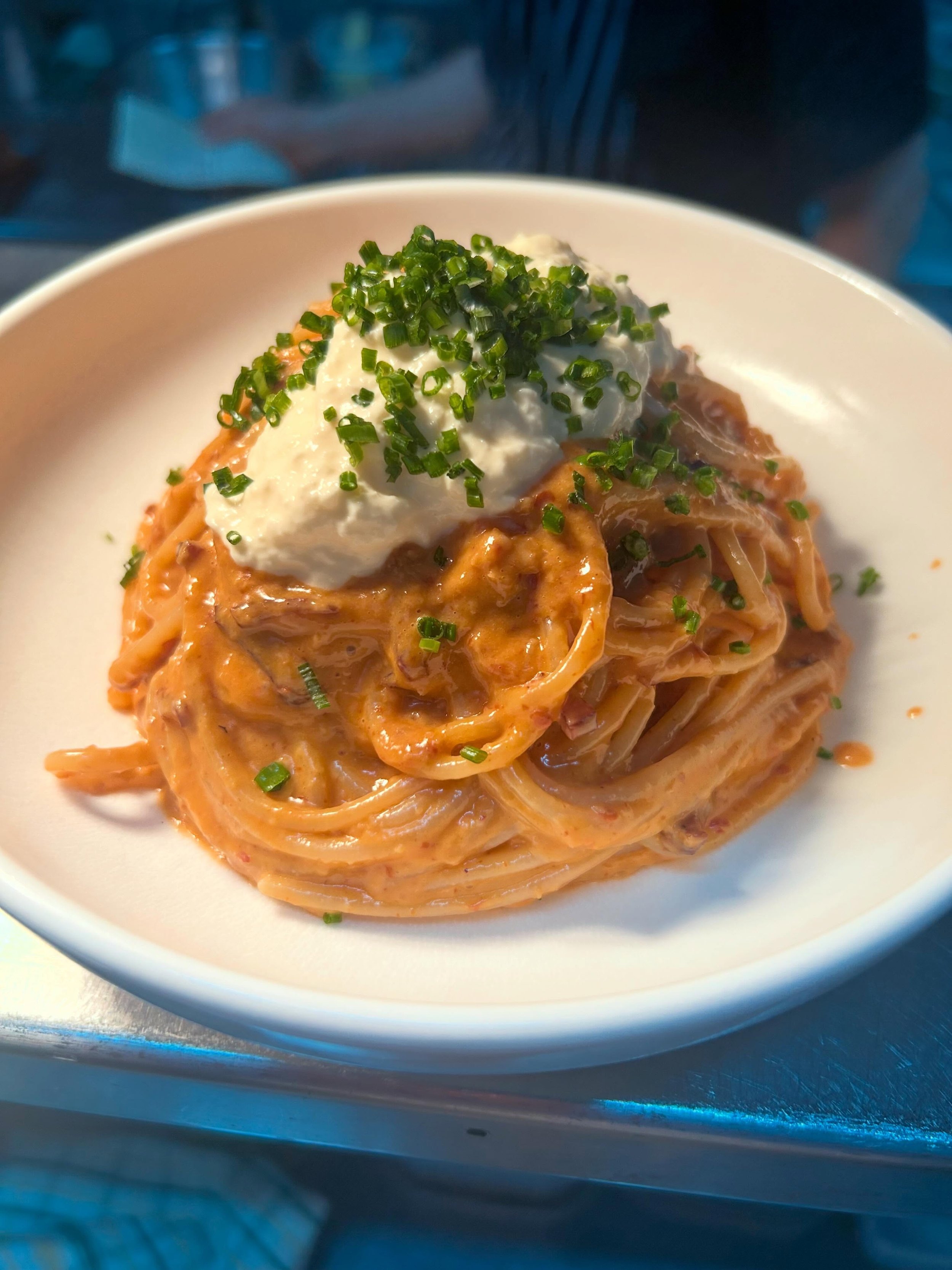 House made pasta, vodka, tomato, cream, guanciale, pecorino, grana padano, stracciatella, chives

On our regular &agrave; la carte menu or with a slice of sourdough and a glass of wine as part of our $45 mid week special

See you soon x