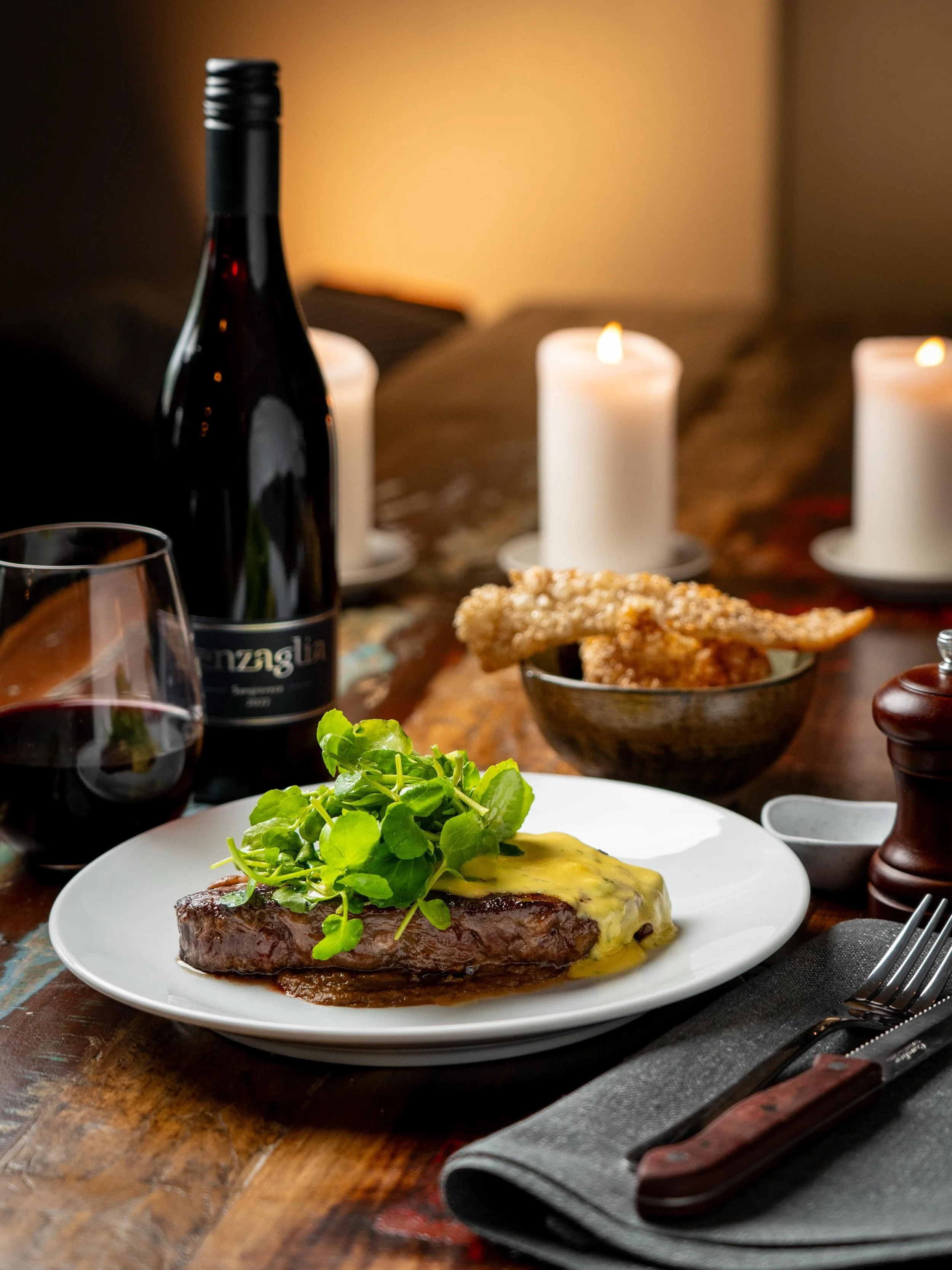 Winter weather equals steak and red wine&hellip;and maybe a sneaky bowl of pork crackling

See you soon x