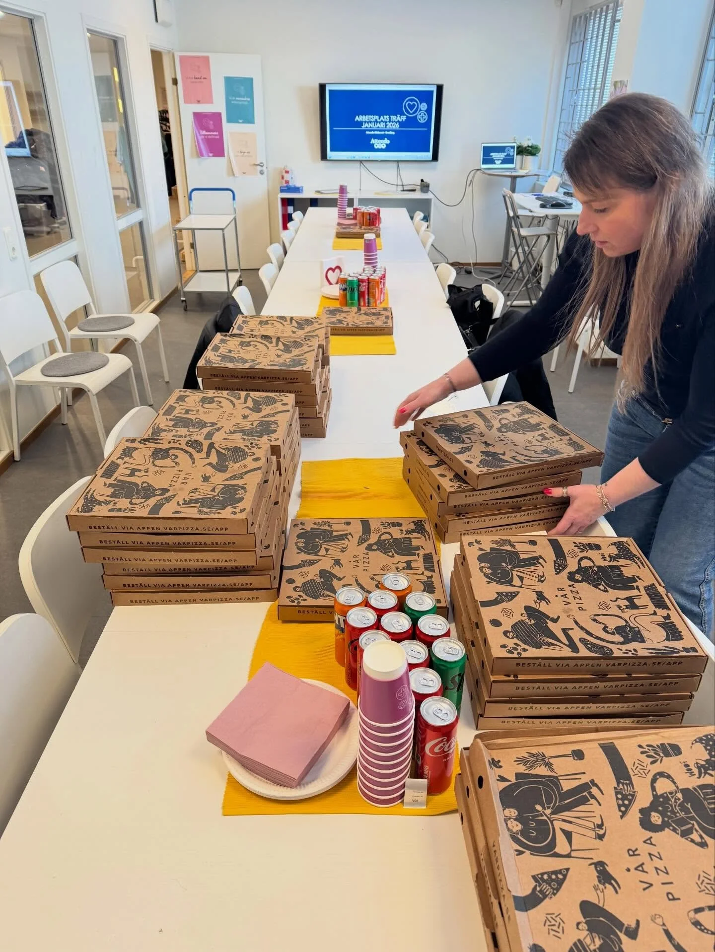 Tack f&ouml;r er best&auml;llning Attendo 🙏🍕 
#v&aring;rpizza