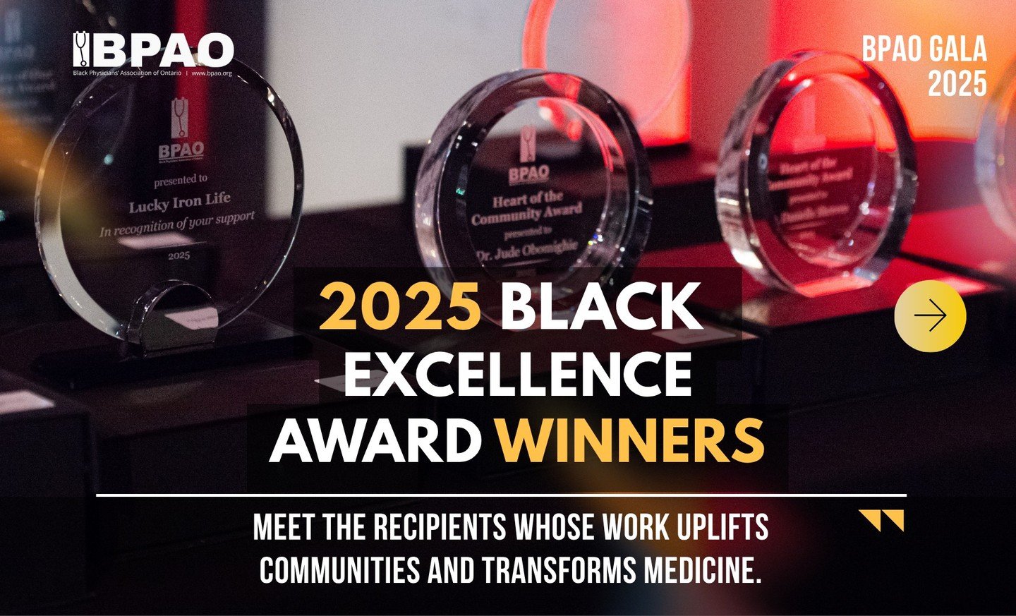 Who took home the Awards? 🏆
For this #TBT, we&rsquo;re spotlighting the inspiring winners of the 2025 Black Excellence Awards, physicians, companies, and community leaders whose impact is shaping a more equitable future in medicine.

- Excellence in