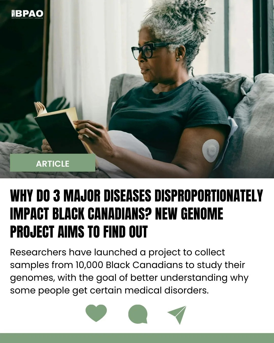 Black Canadians are disproportionately impacted by conditions such as diabetes, hypertension, and certain cancers, yet remain underrepresented in genetic research.

A new Canada-wide genome project aims to change that by mapping the genomes of more t