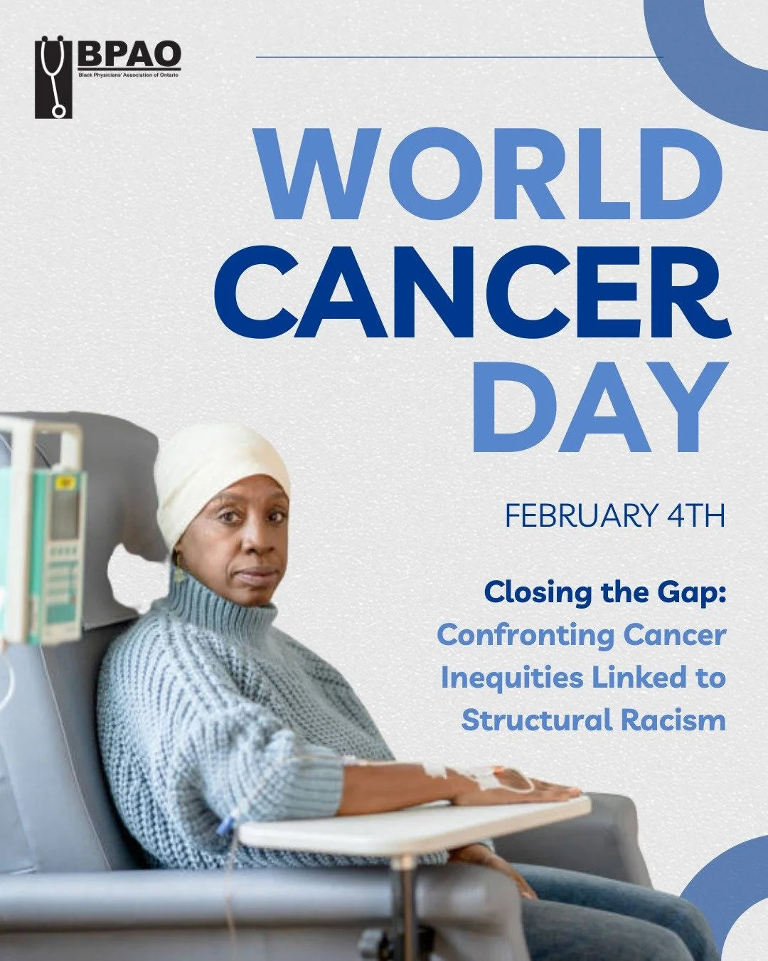 Today is World Cancer Day | Feb 4

Cancer affects individuals, families, and communities worldwide, but outcomes are not the same for everyone.

From delayed diagnoses to unequal access to treatment, structural barriers within health systems continue