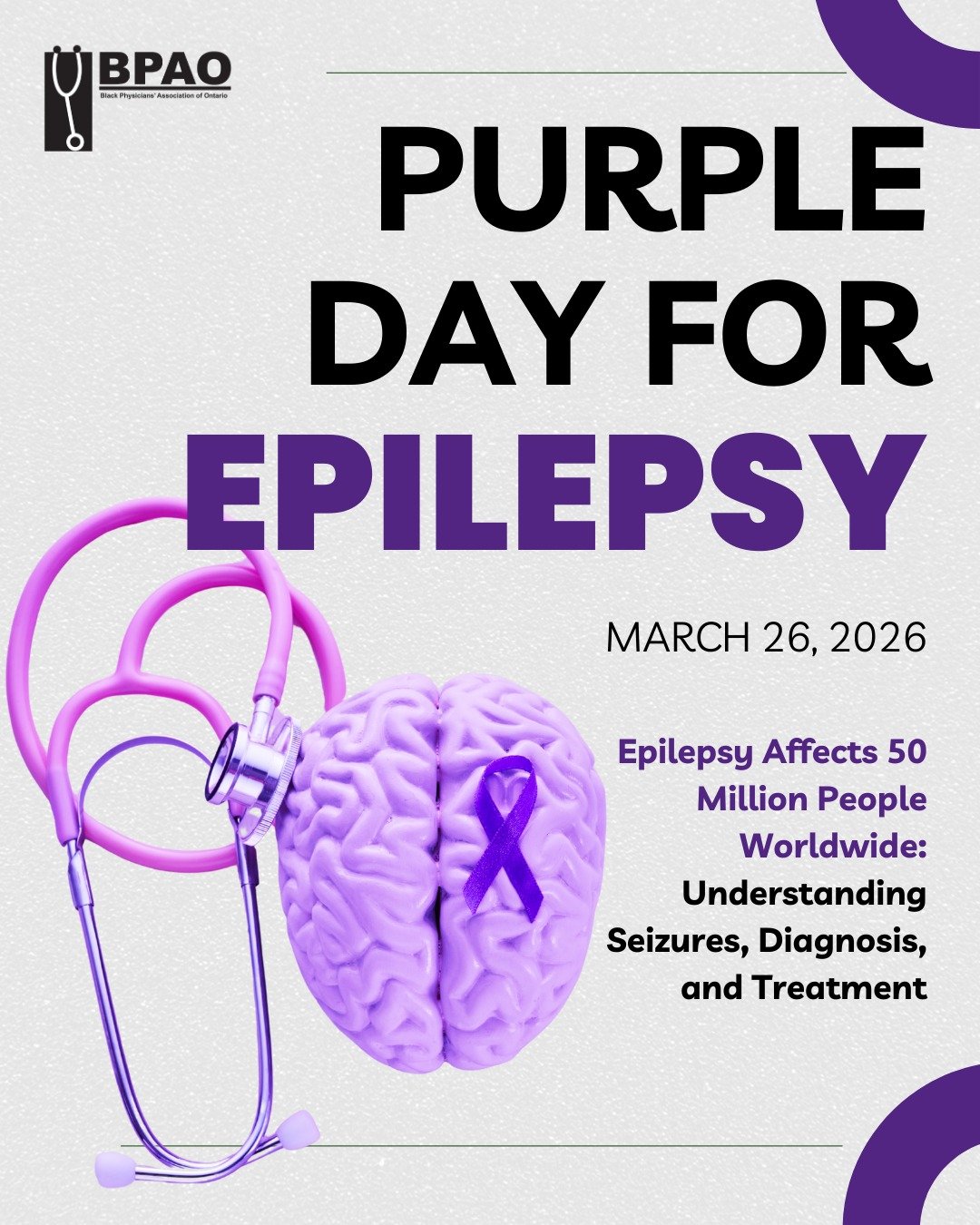 When was the last time you learned about epilepsy?

Epilepsy is a chronic neurological disease affecting about 50 million people worldwide. It causes recurrent seizures, which can take many forms.

👉 Swipe to learn more about seizure types, diagnosi