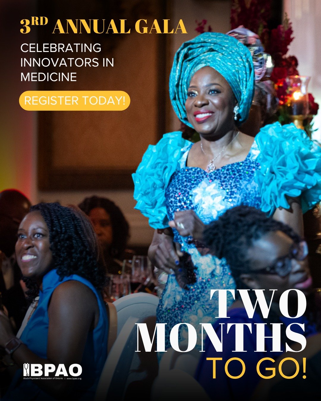 Take this post as a reminder&hellip; in exactly 2 months, we&rsquo;ll be gathering for the 3rd Annual BPAO Gala on June 6, 2026! 🖤
Don&rsquo;t miss your chance to celebrate Black excellence in healthcare, connect with incredible leaders, and be part