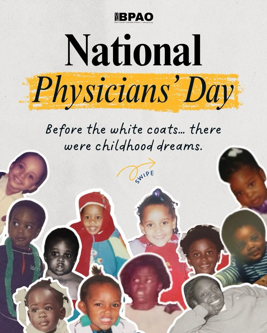 Before the titles, before the training, before the white coats, there were dreams.

Some wanted to be pilots, some singers, some engineers, some followed family footsteps&hellip; but all of them arrived at the same place: medicine.

This National Phy