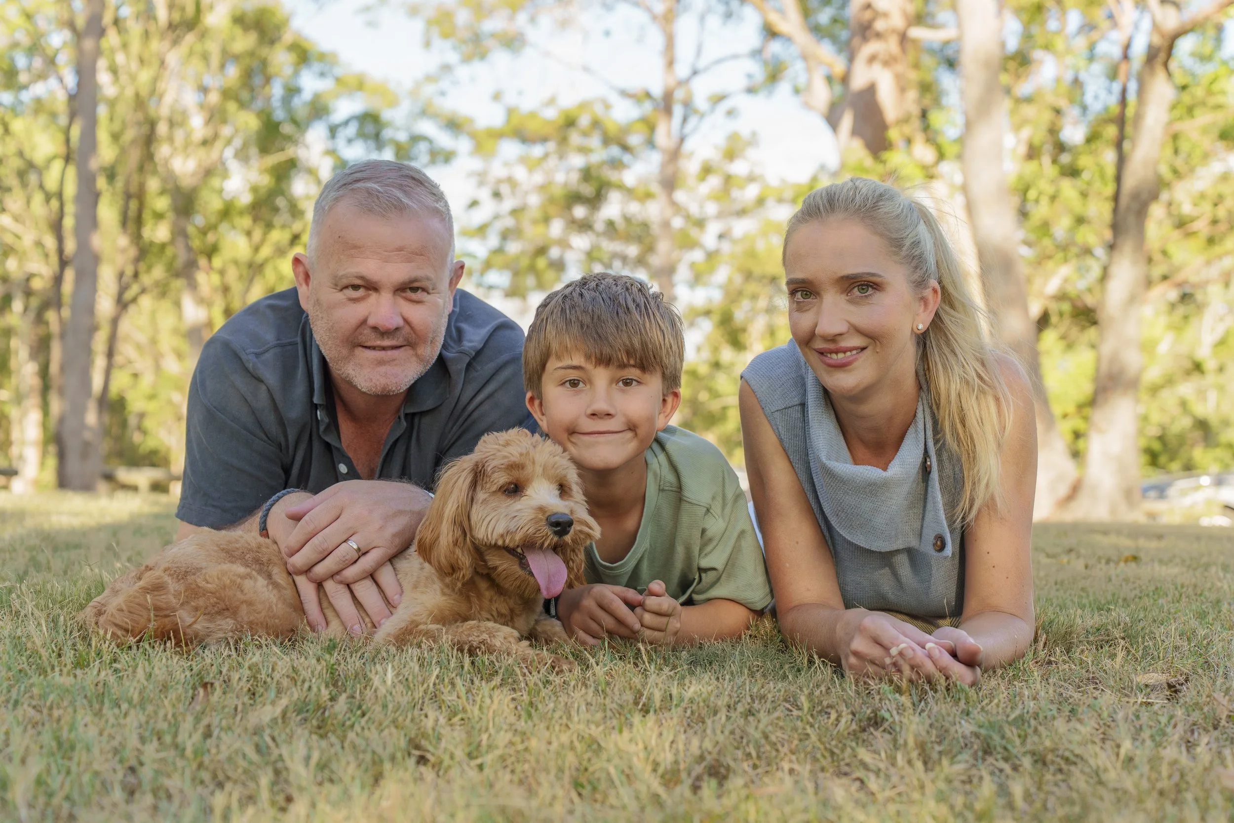outdoor family photos Mt cootha brisbane