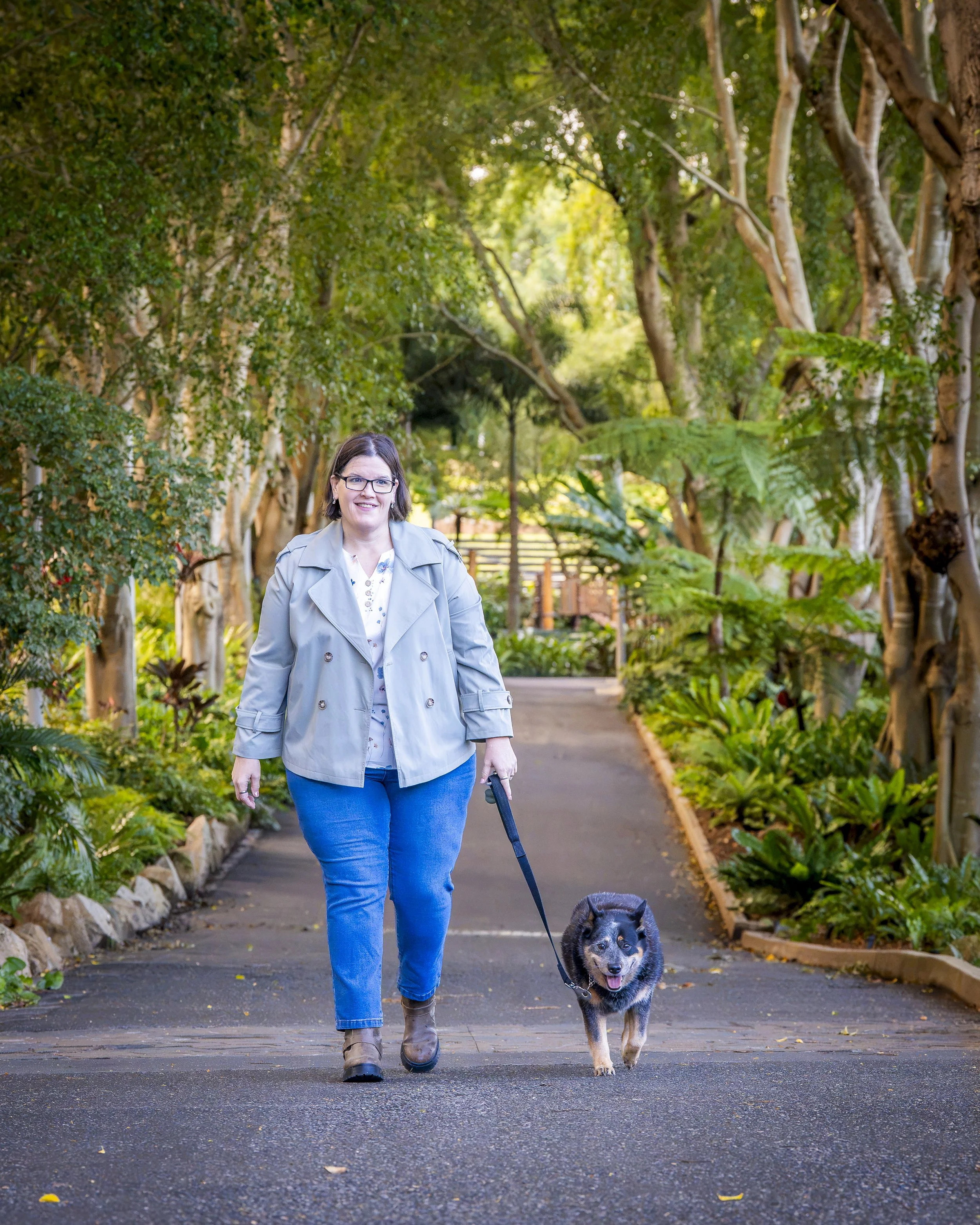 Dog photography Roma street Brisbane