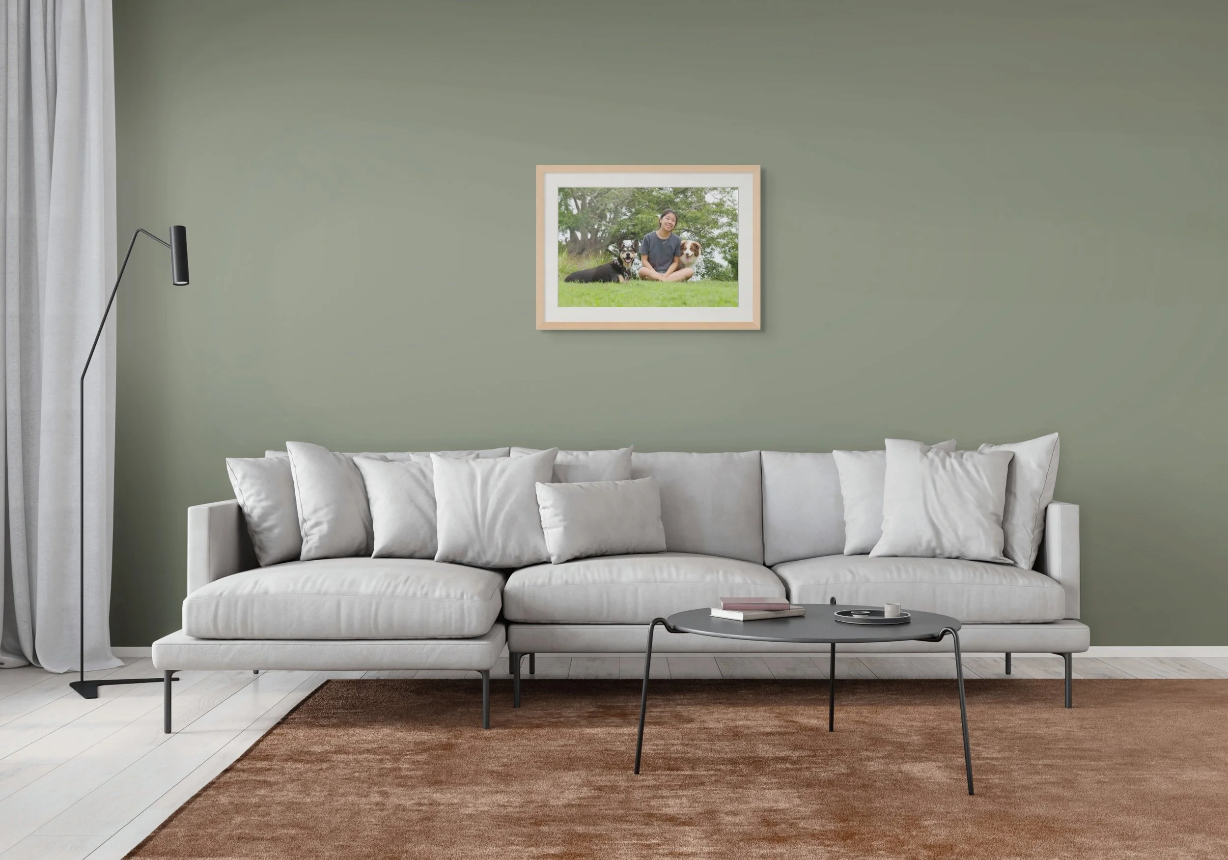 Framed Portrait 
20"x16" 